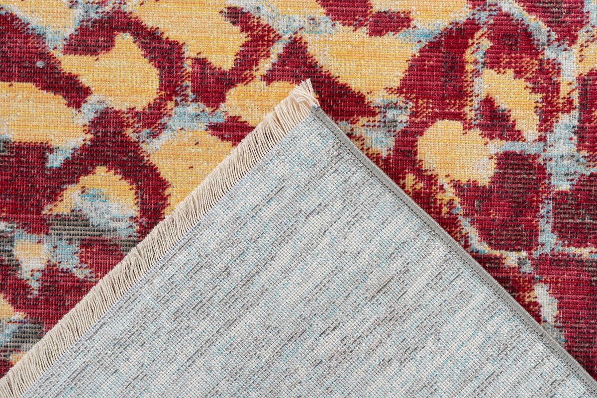 Teppich KAYOOM "Dilan 400", rot, B:120cm H:5mm L:170cm, Polyester, Teppiche, Teppich 3