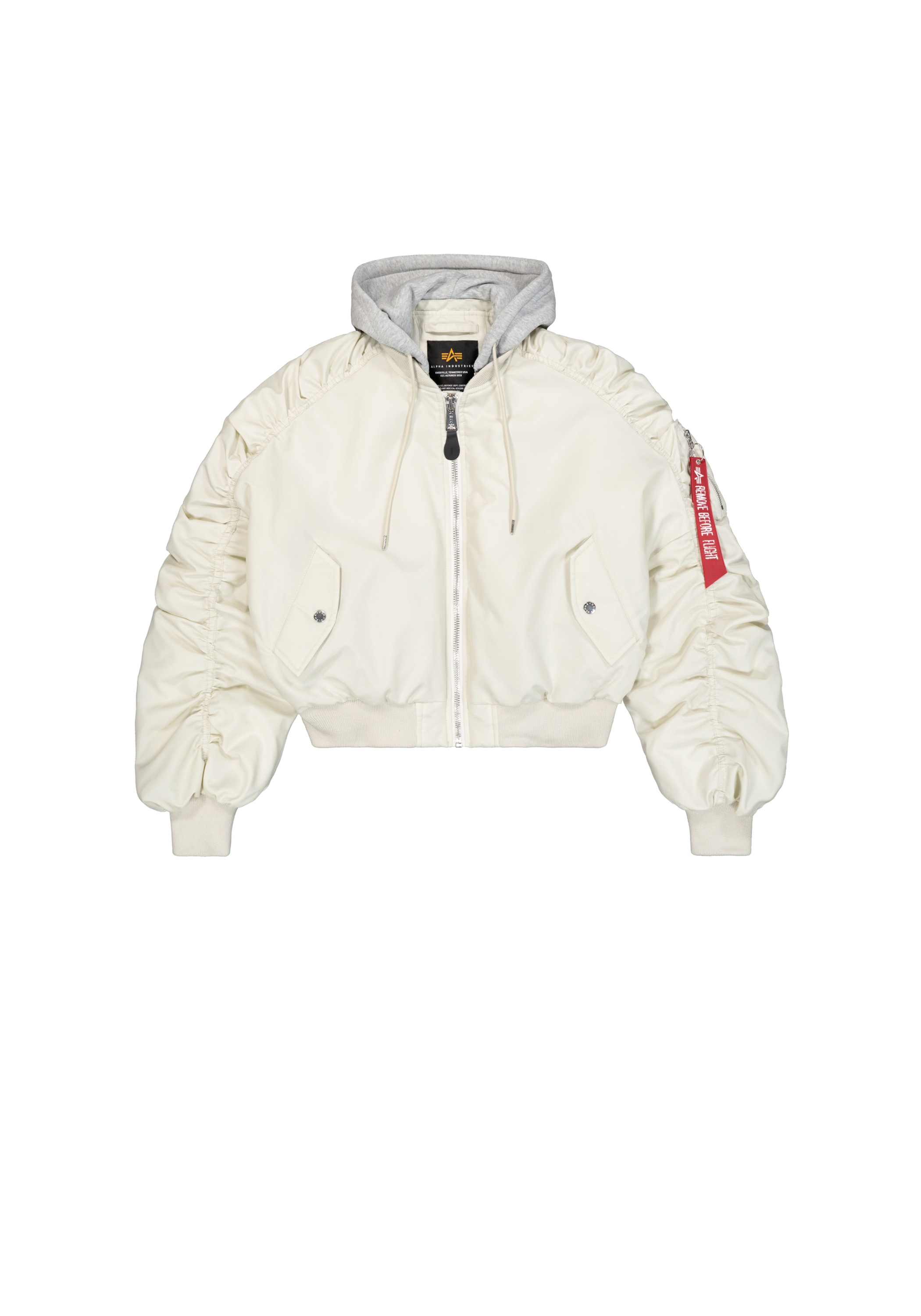 Alpha Industries Bomberjacke »Short Hooded Bomber Light W«