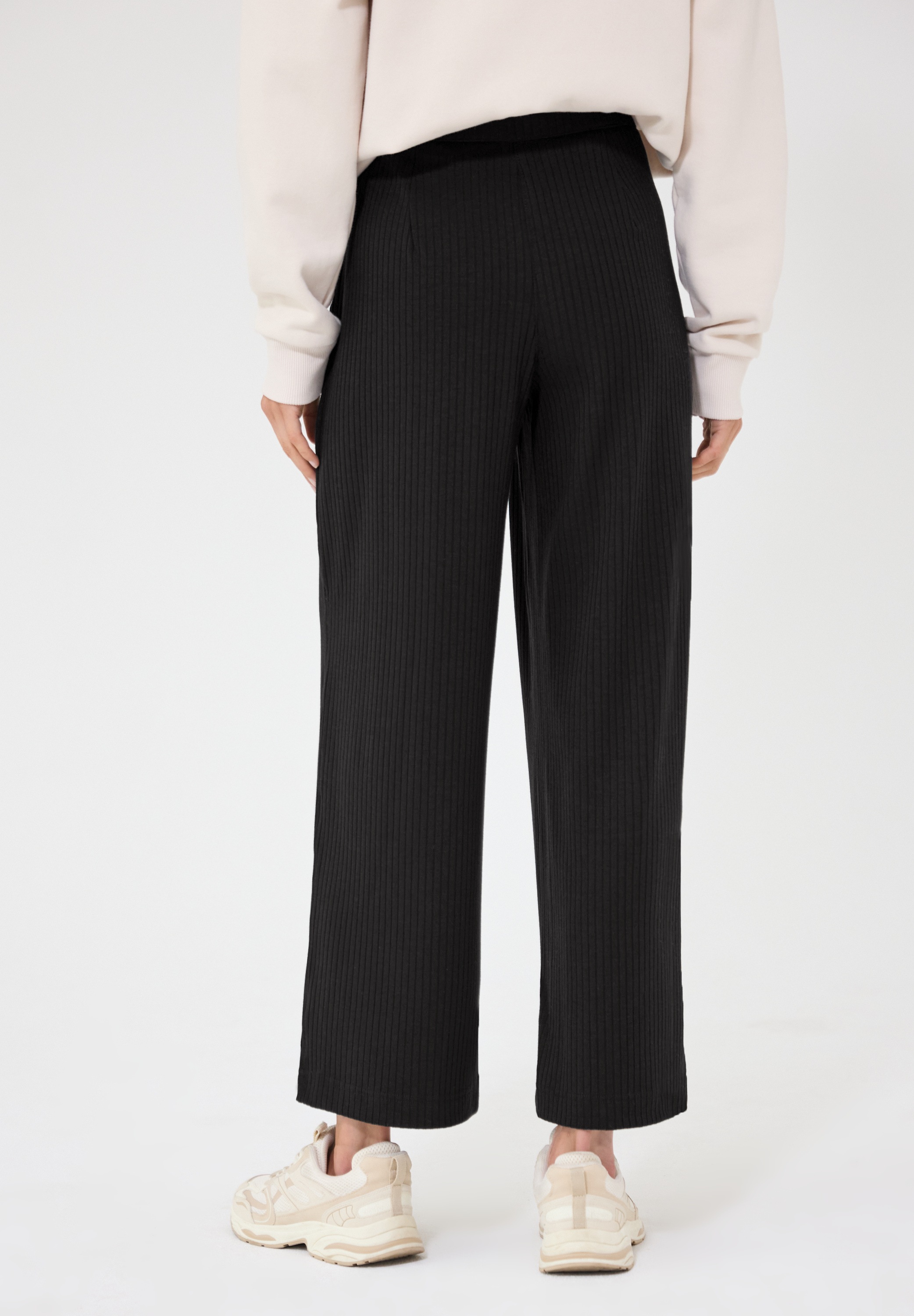 STREET ONE STUDIO Stoffhose  mit Wide Legs