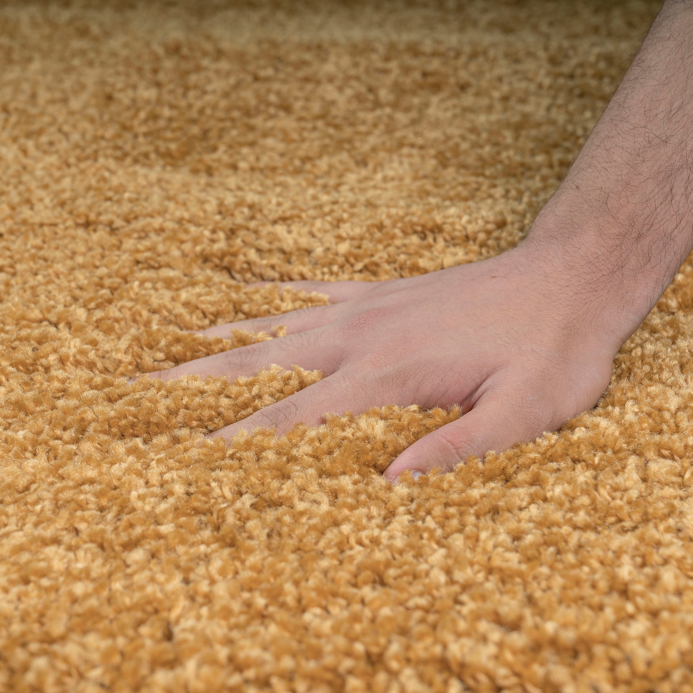 Home affaire Hochflor-Teppich »Viva«, rechteckig, 45 mm Höhe, Uni Farben, einfarbig, besonders weich und kuschelig