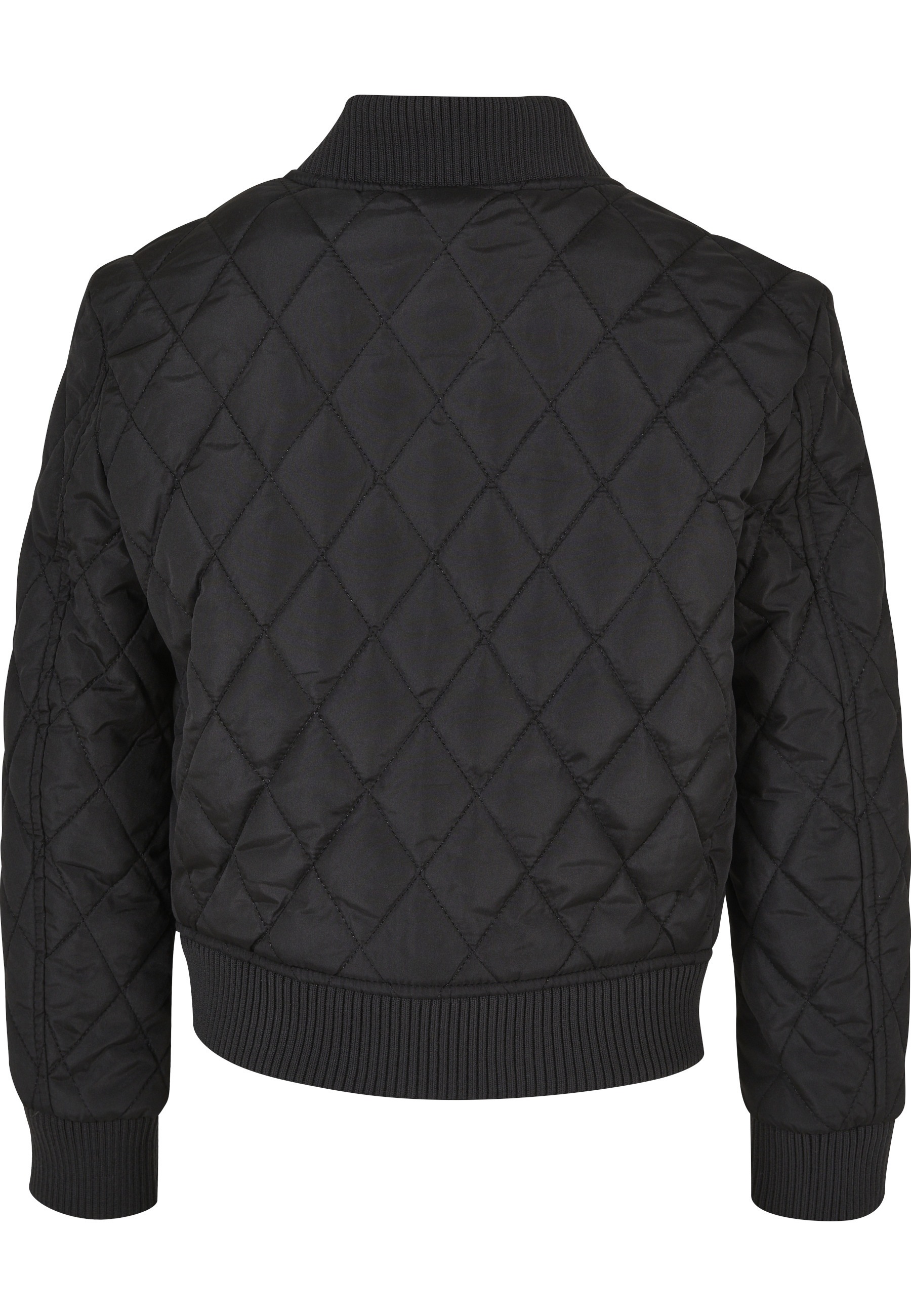 URBAN CLASSICS Allwetterjacke »Urban Classics Damen Girls Diamond Quilt Nylon Jacket« 1 Stk. tlg. ohne Kapuze
