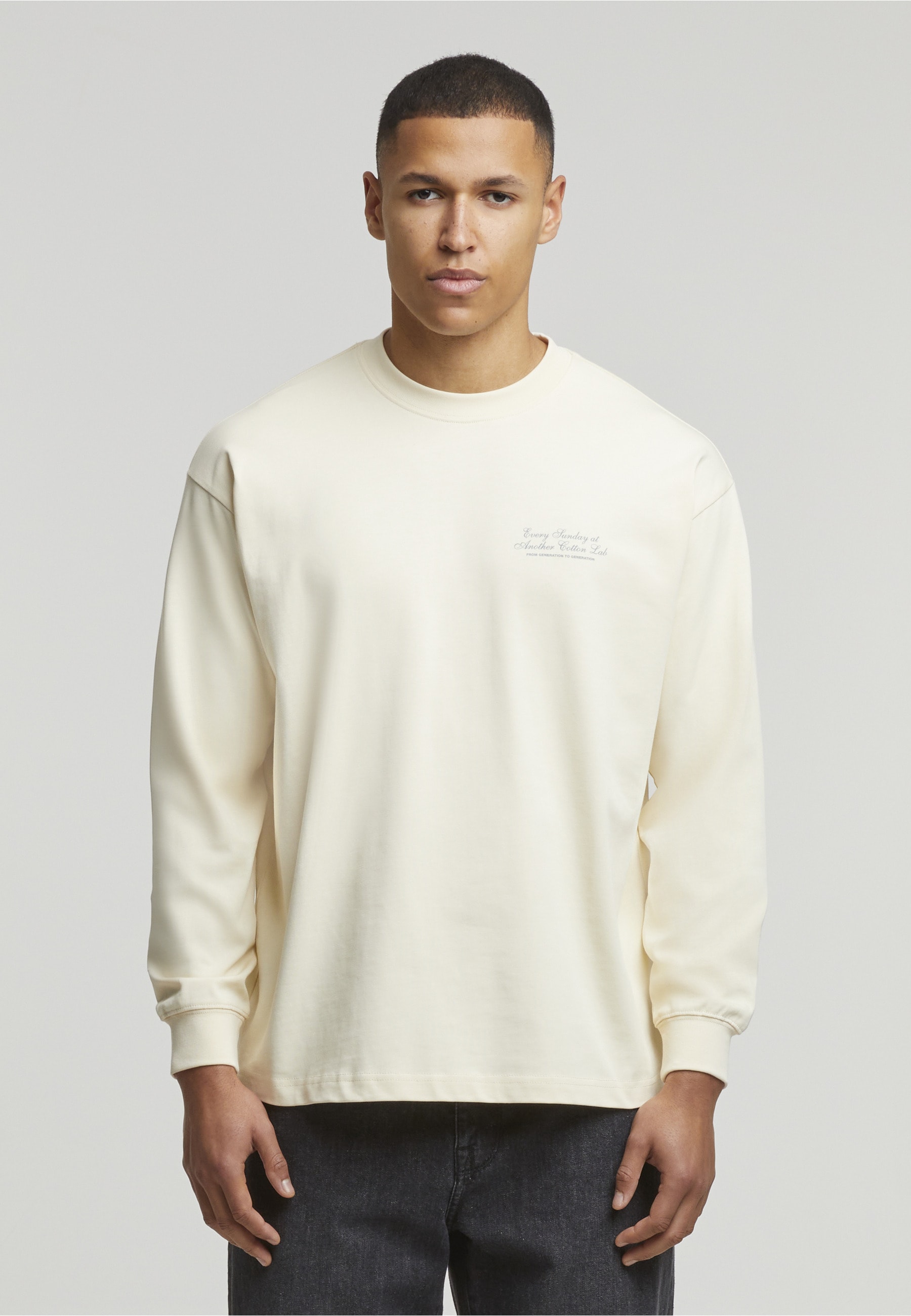 Another Cotton Lab Rundhalspullover »Another Cotton Lab Pie Day Oversized Longsleeve« 1