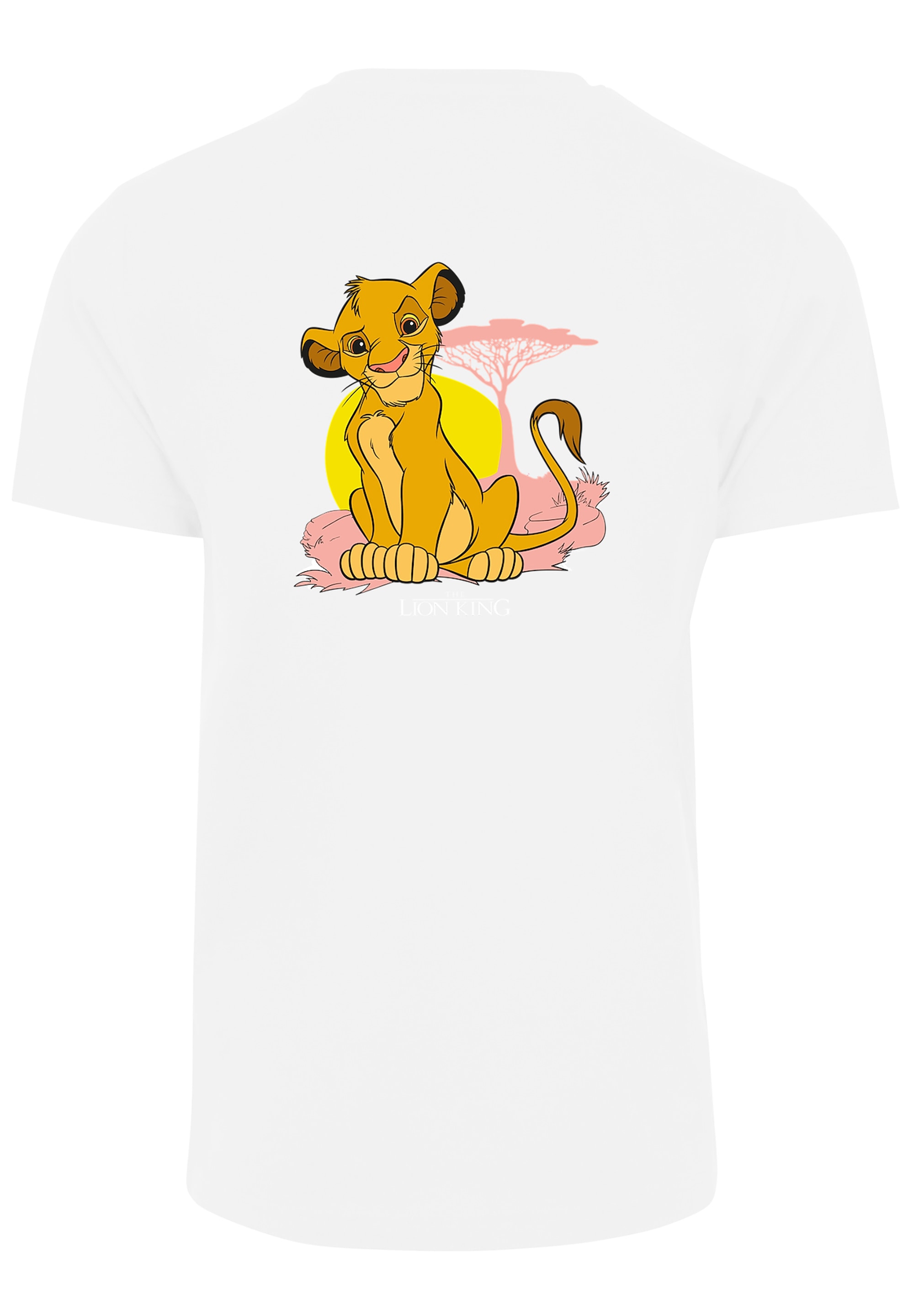 F4NT4STIC T-Shirt »Disney König der Löwen Simba und Mufasa«, Print