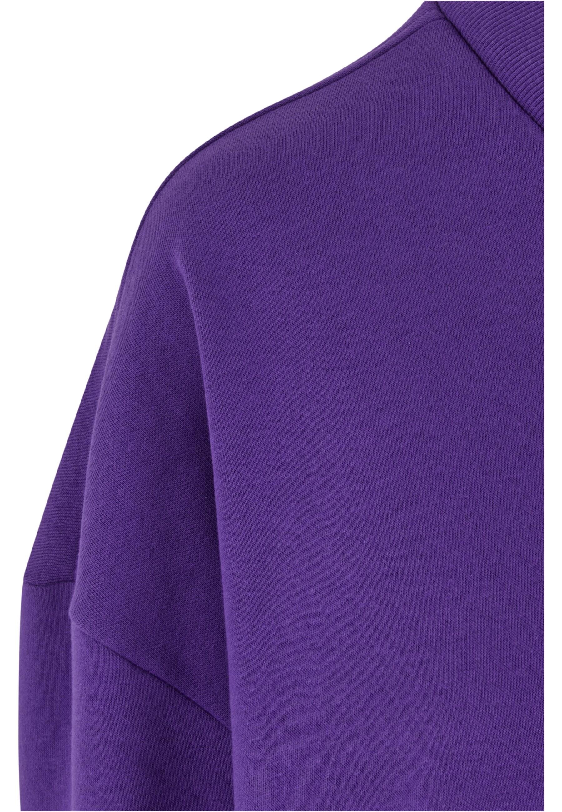 URBAN CLASSICS Sweater »Urban Classics Damen Ladies Cropped V-Neck«