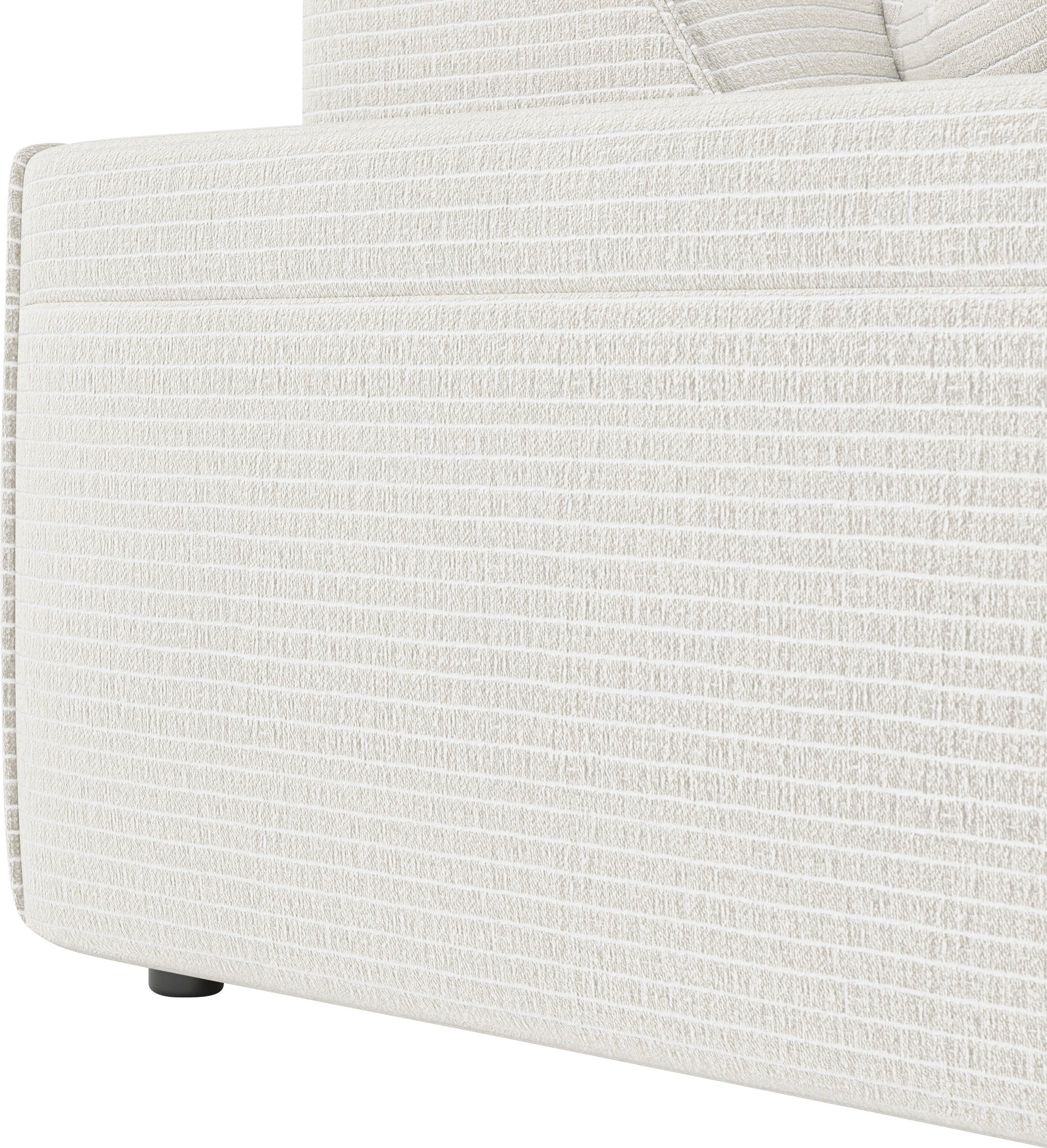 andas Ecksofa »Glimminge auch in Breitcord, Feincord, Bouclé + Easy care-Bezug«, L-Form, Breite 294, Zierkissen