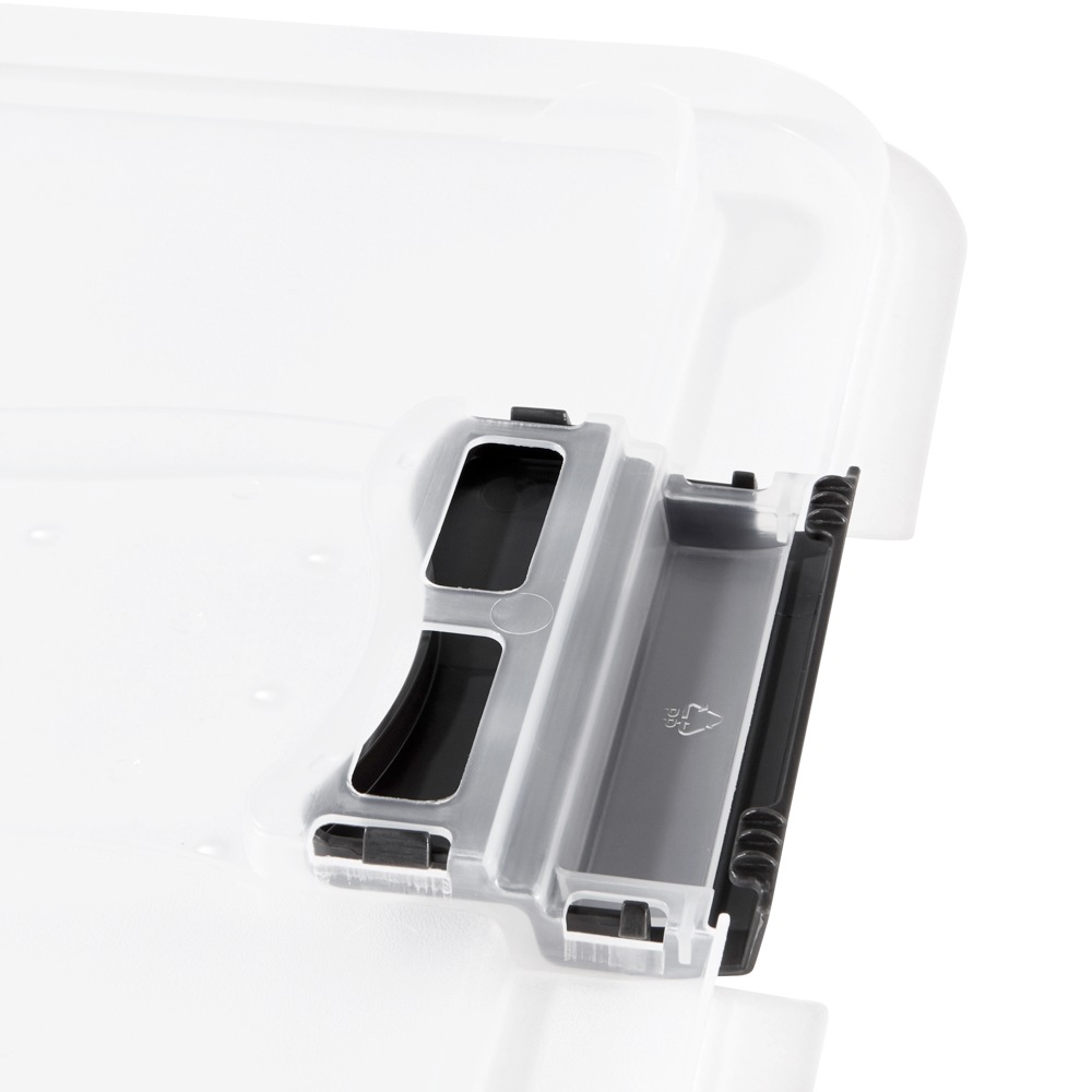 keeeper Aufbewahrungsbox »Cornelia, 6er Set, 7 L, 39,5 x 29,5 x 9,5 cm« durch Clips verschließbar, Griffe am Boden