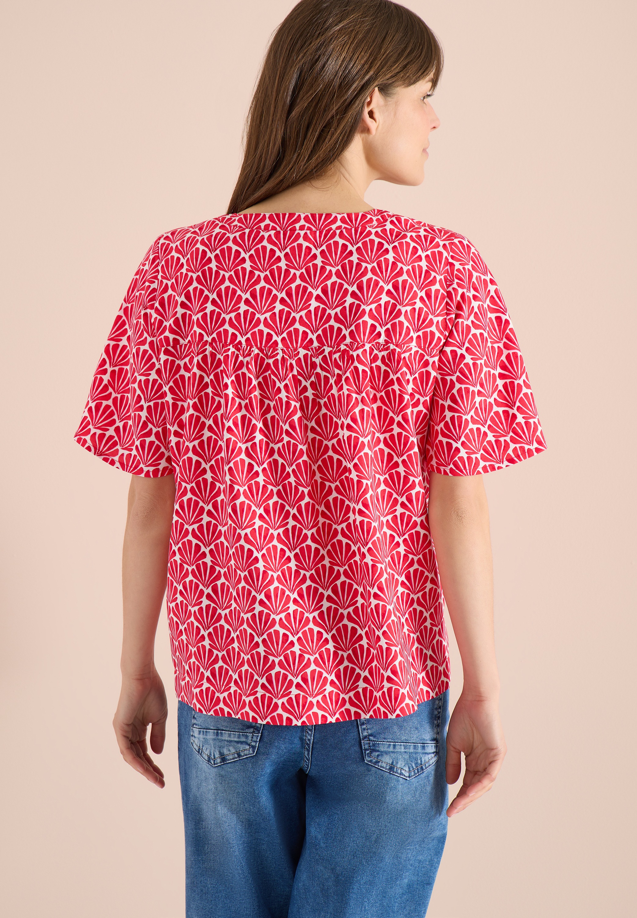 Cecil Shirtbluse mit All-Over Print günstig online kaufen