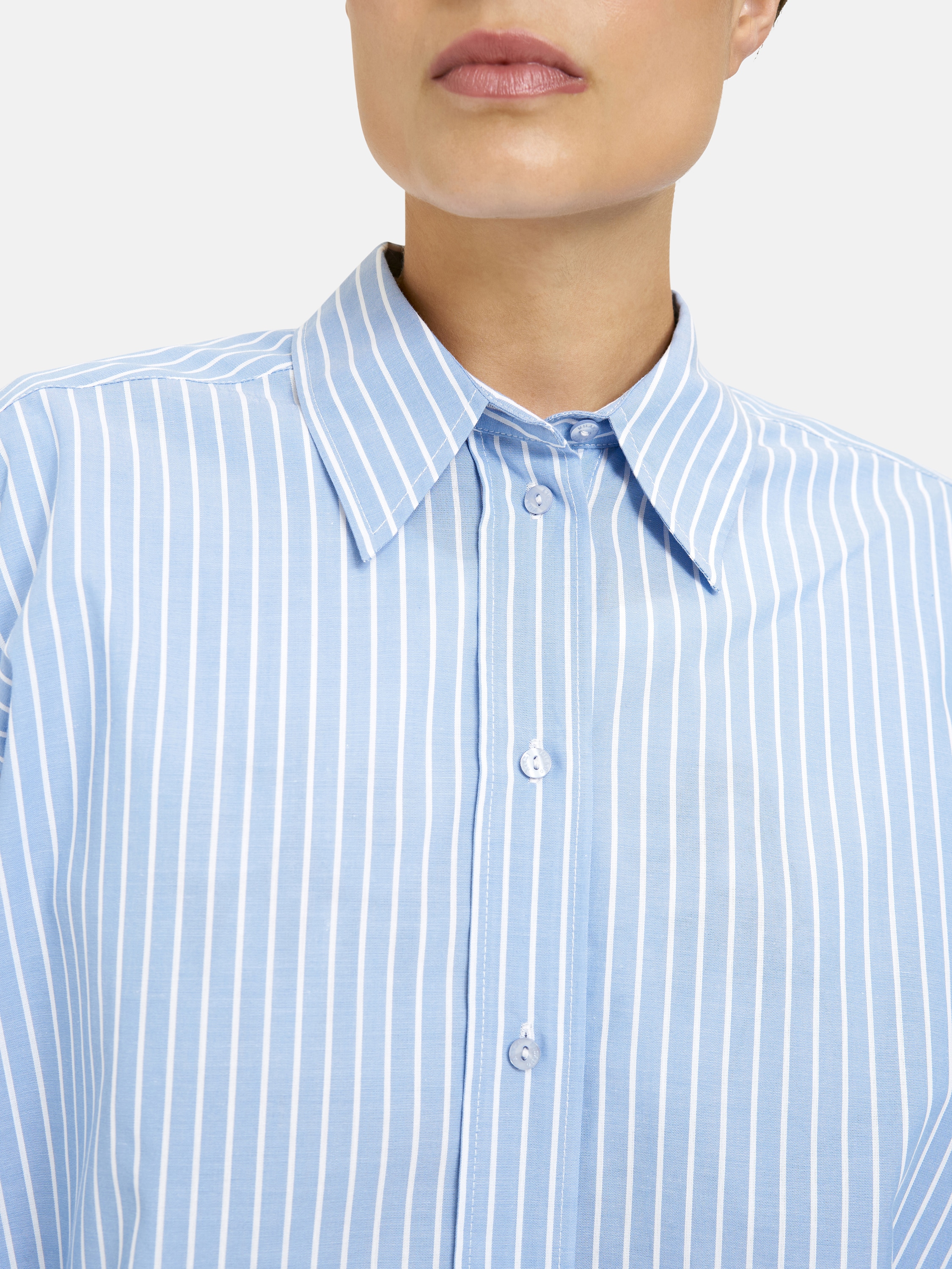 Milano Italy Langarmbluse aus Baumwolle