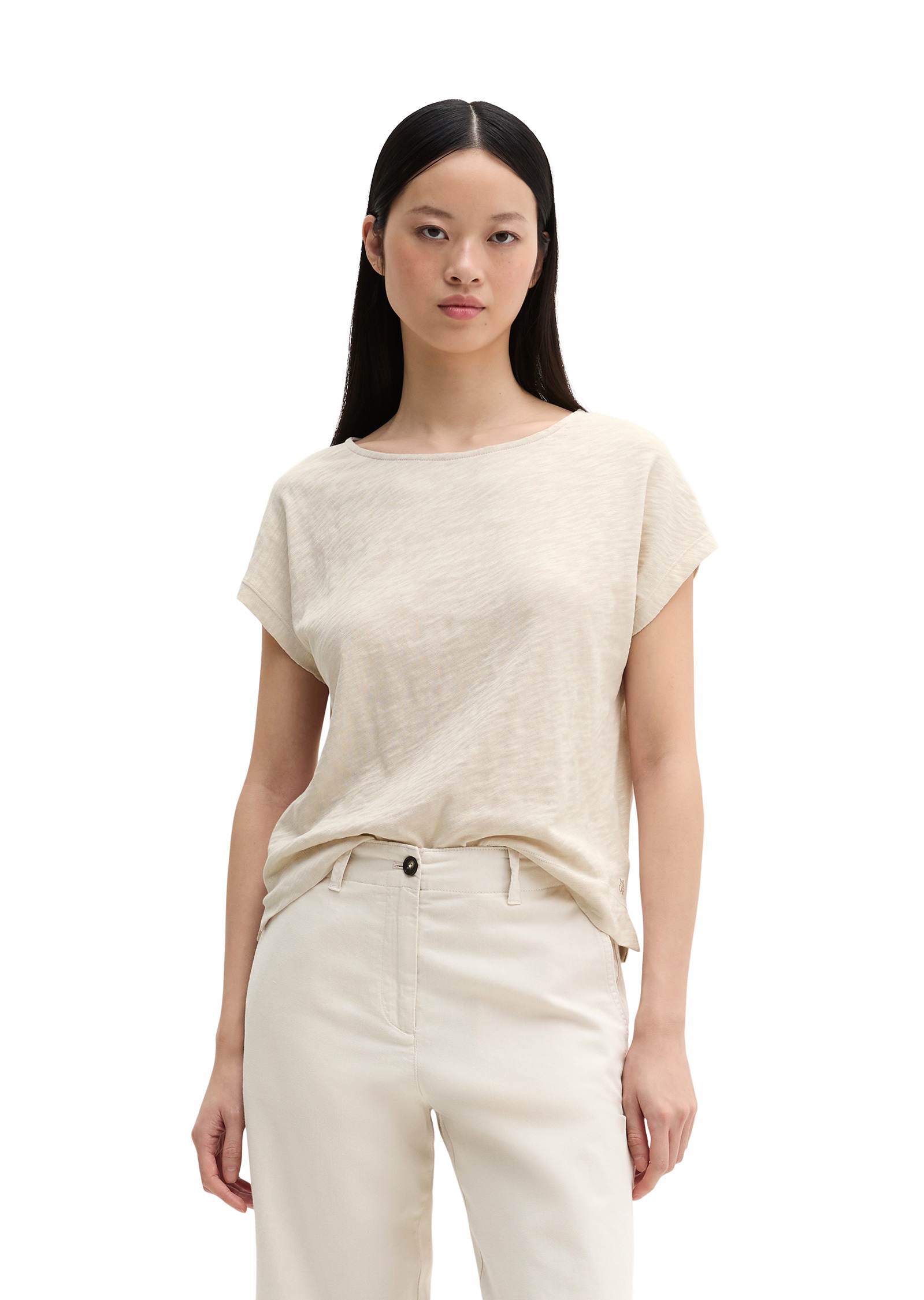 Marc O'Polo T-Shirt »aus weichem Baumwoll-Slub-Jersey«