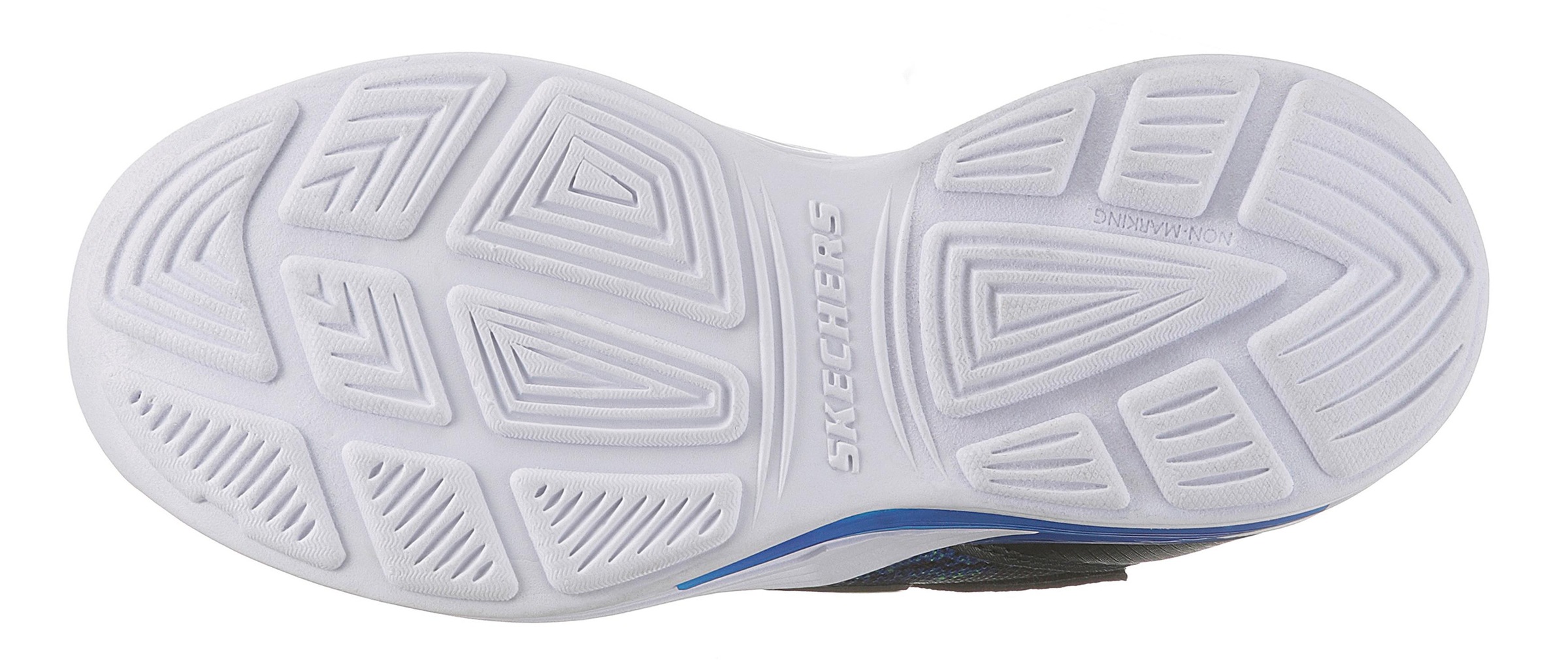 Skechers Sneaker »Blinkschuh Erupters III«, Klettverschluss und Gummiband, Freizeitschuh, Halbschuh, Schnürschuh