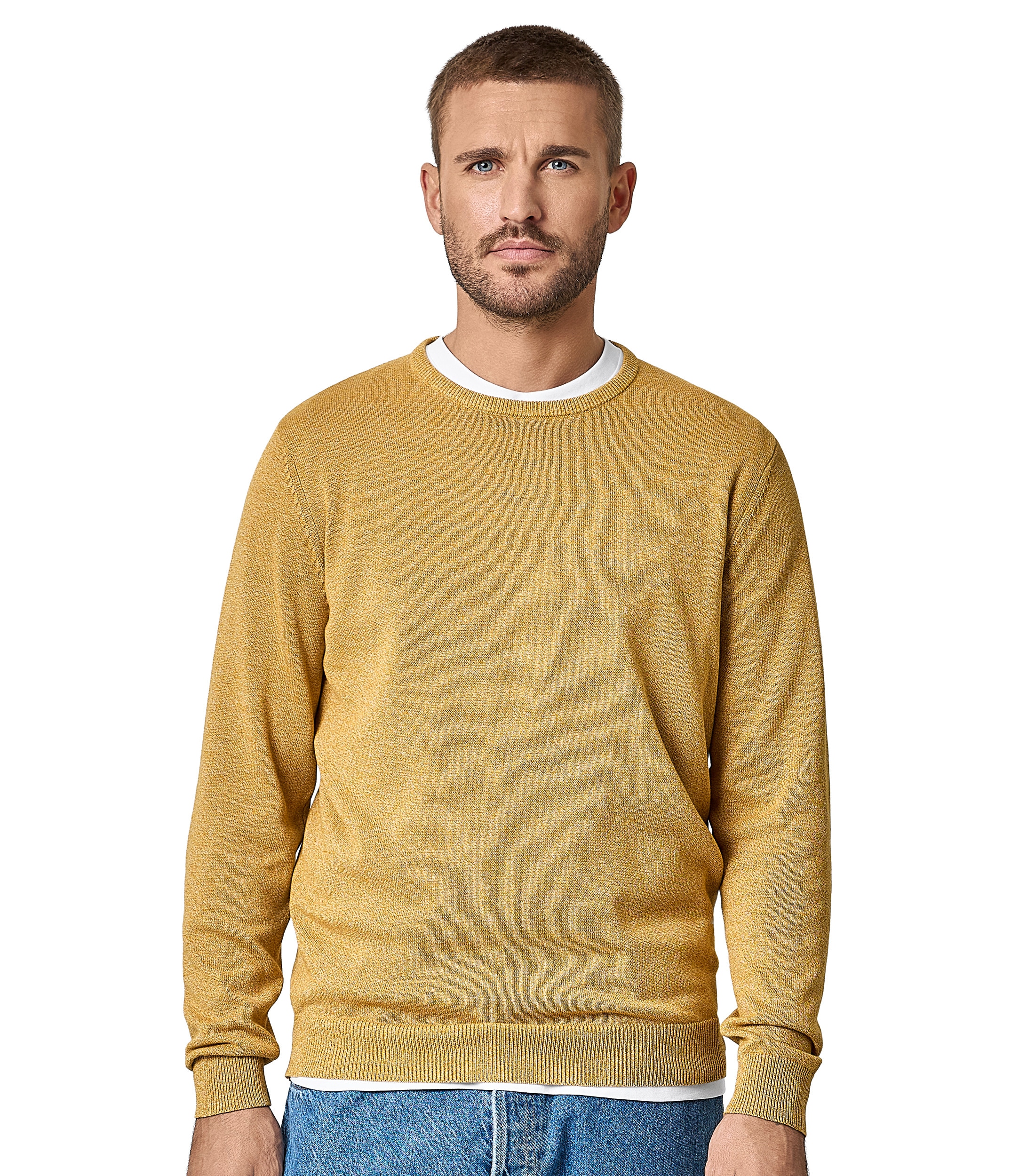 CASAMODA Strickpullover "CASAMODA Pullover uni" günstig online kaufen