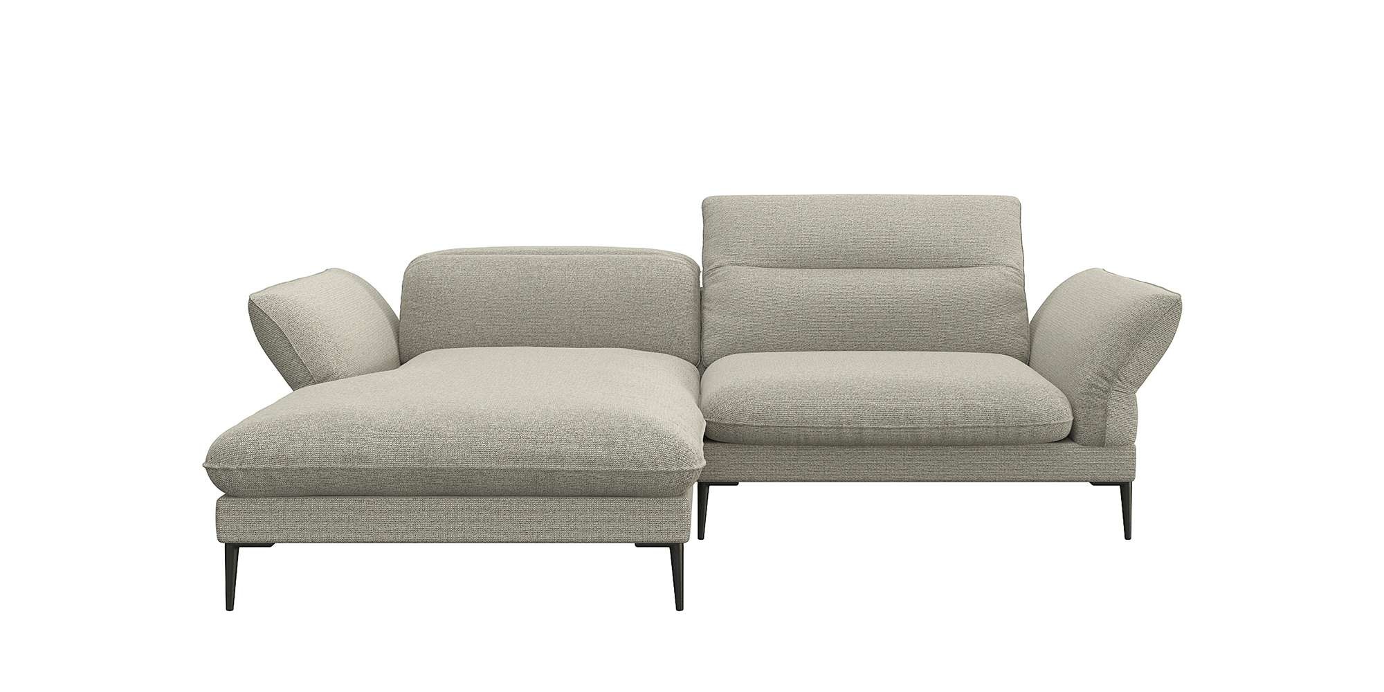 FLEXLUX "Salino, Funktionssofa mit Recamiere, Relaxsofa, Ecksofa" Sofa mit günstig online kaufen
