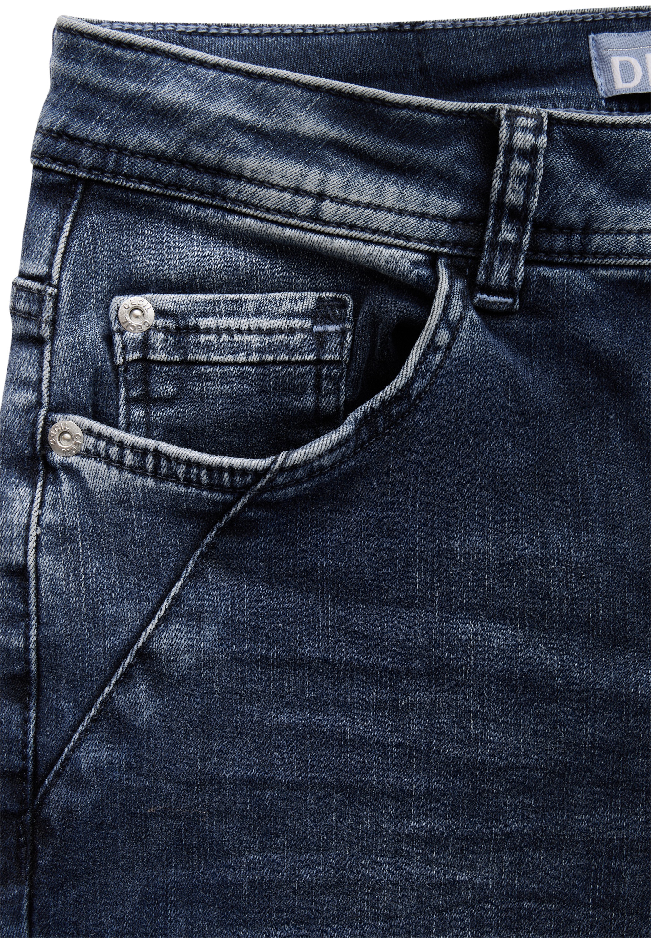 Cecil Weite Jeans, 4-Pocket Style