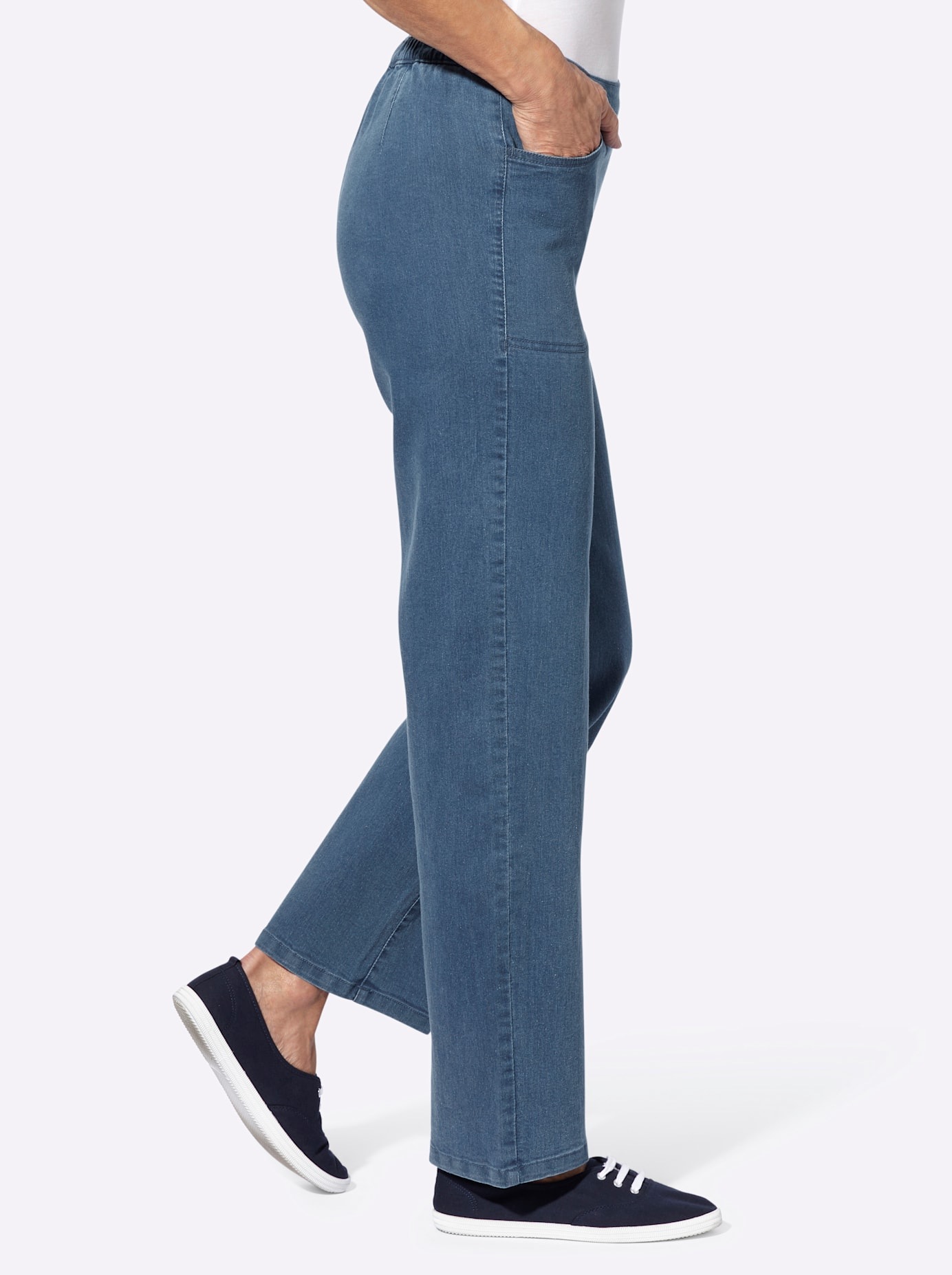 Classic Basics Damen Jeans Blau 38 2