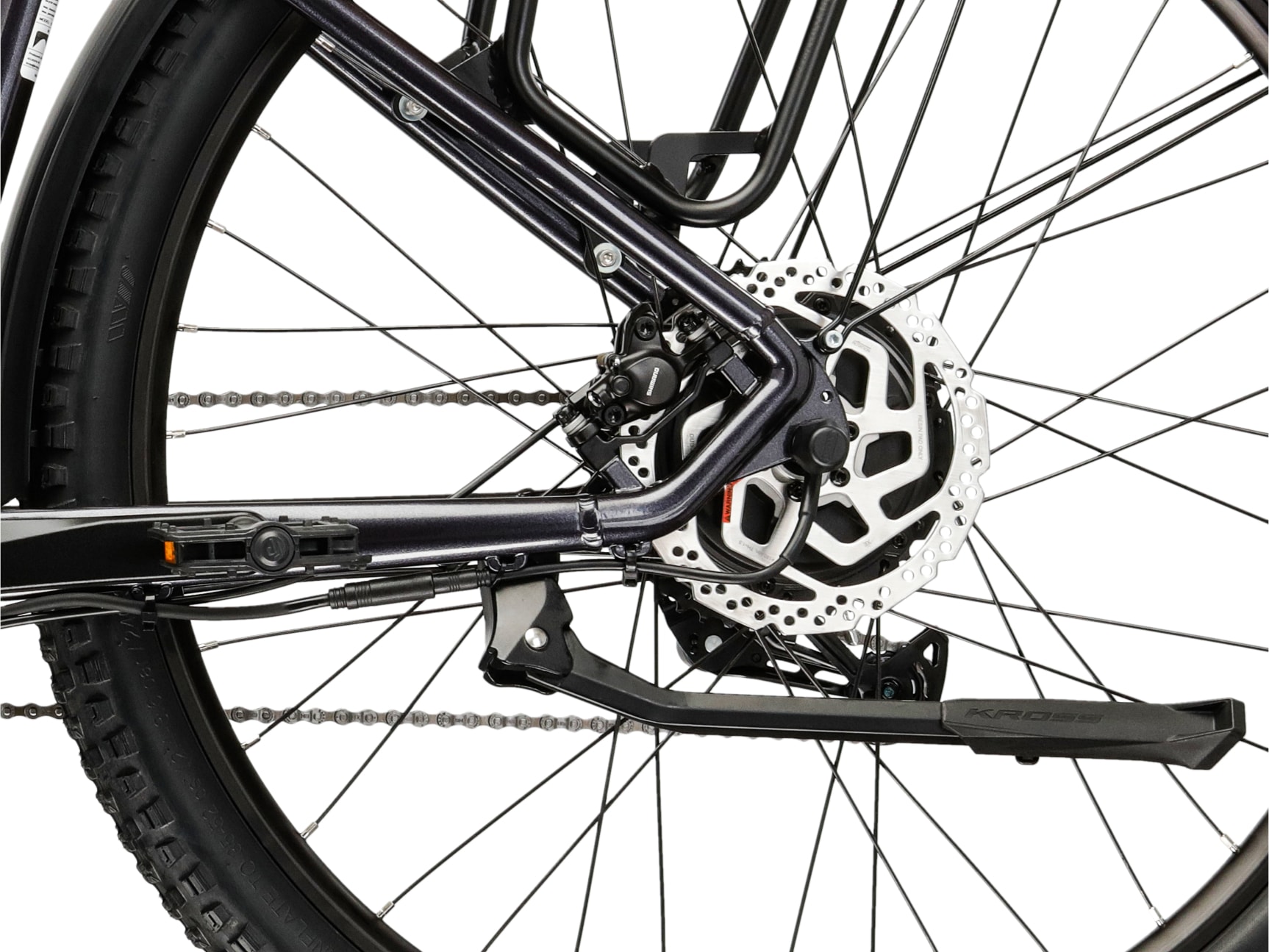 Kross »KROSS E-MTB Hexagon Boost 1.0 29 Zoll graphite 8 Gänge« 8 Gang Shimano ESSA U2000 Schaltwerk Kettenschaltung Heckmotor 250 W KROSS E-MTB Hexagon Boost 1.0 29 Zoll graphite 8 Gänge