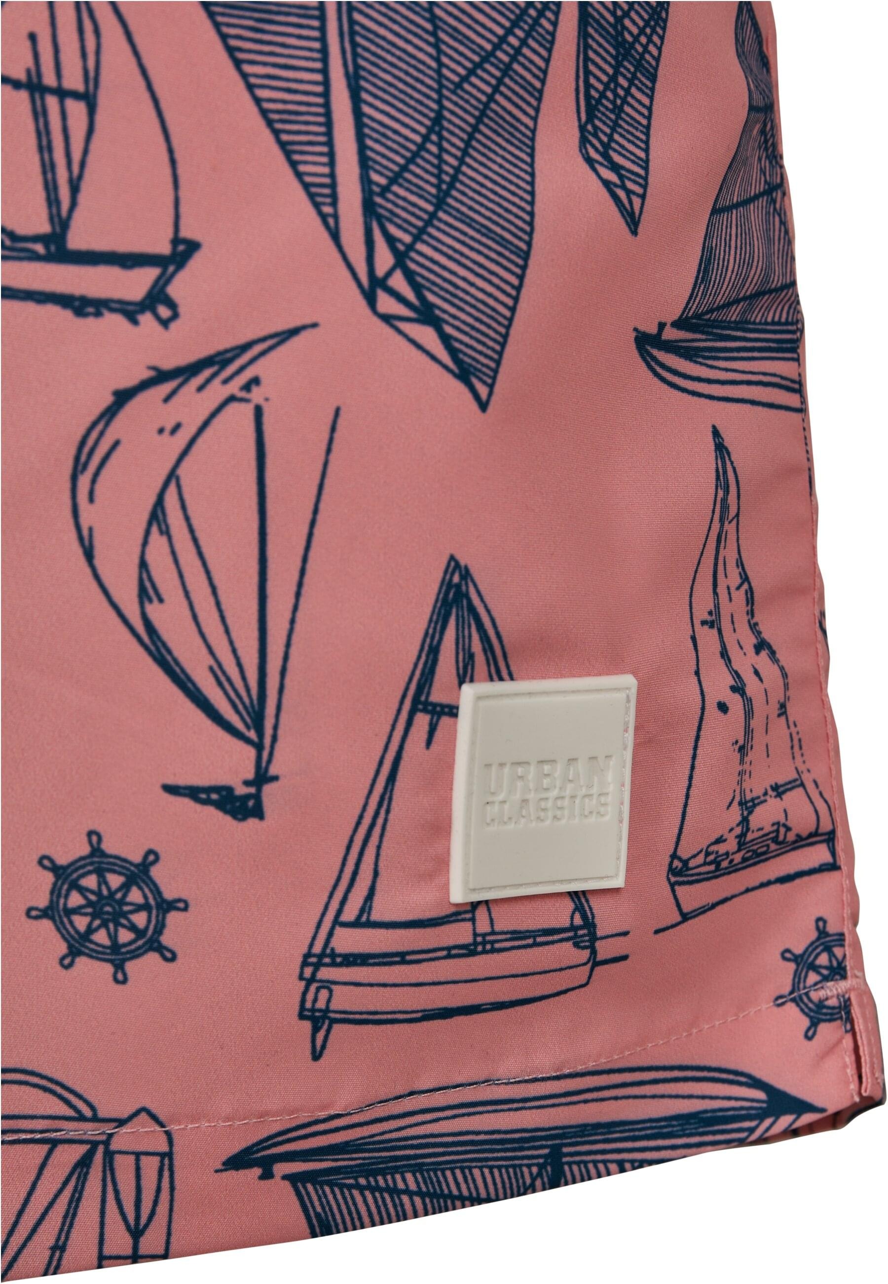 URBAN CLASSICS Badeshorts »Urban Classics Herren Pattern Swim Shorts«
