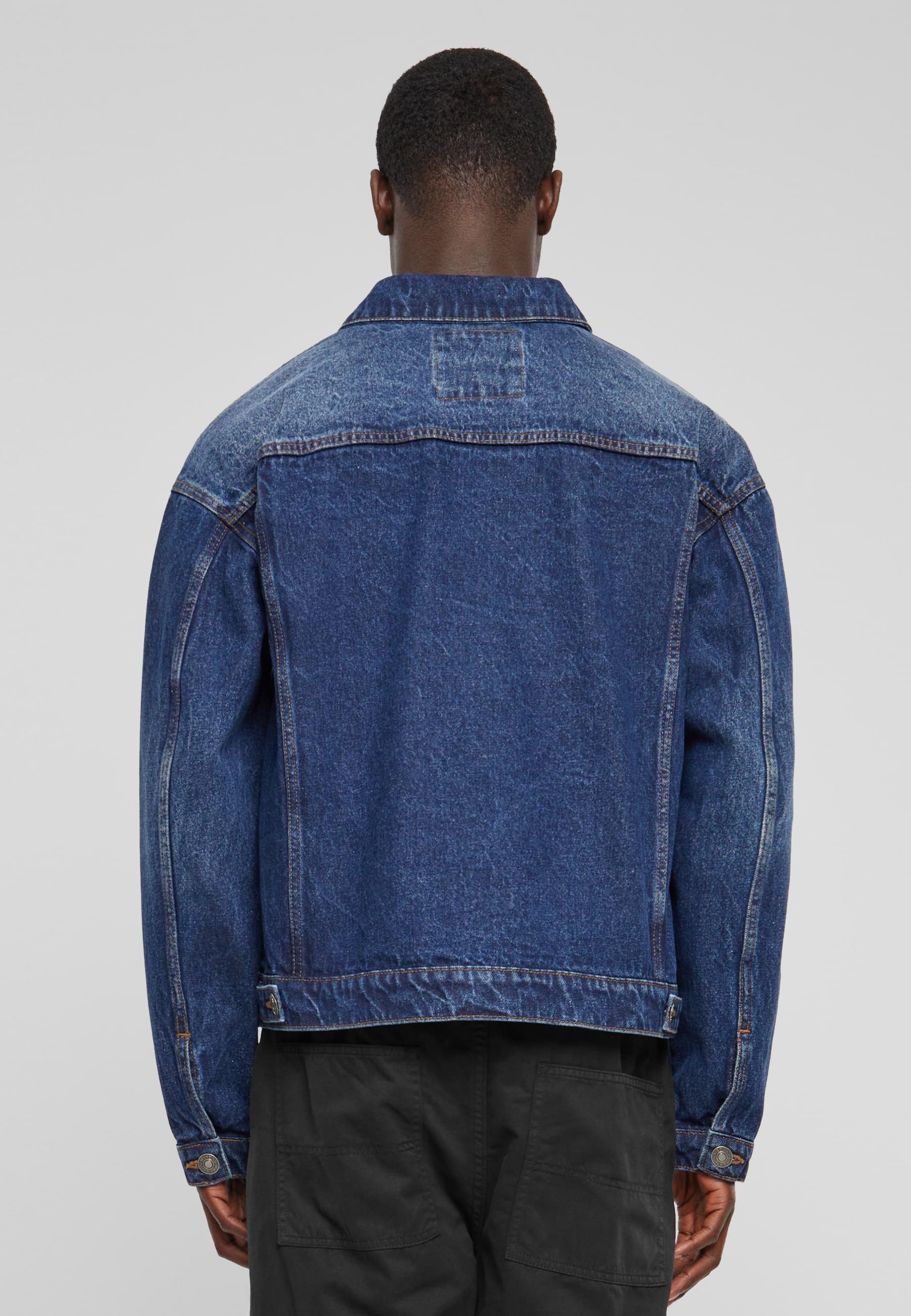 URBAN CLASSICS Jeansjacke »Urban Classics Herren Heavy Ounce Boxy Denim Jacket«, (1 St.), ohne Kapuze
