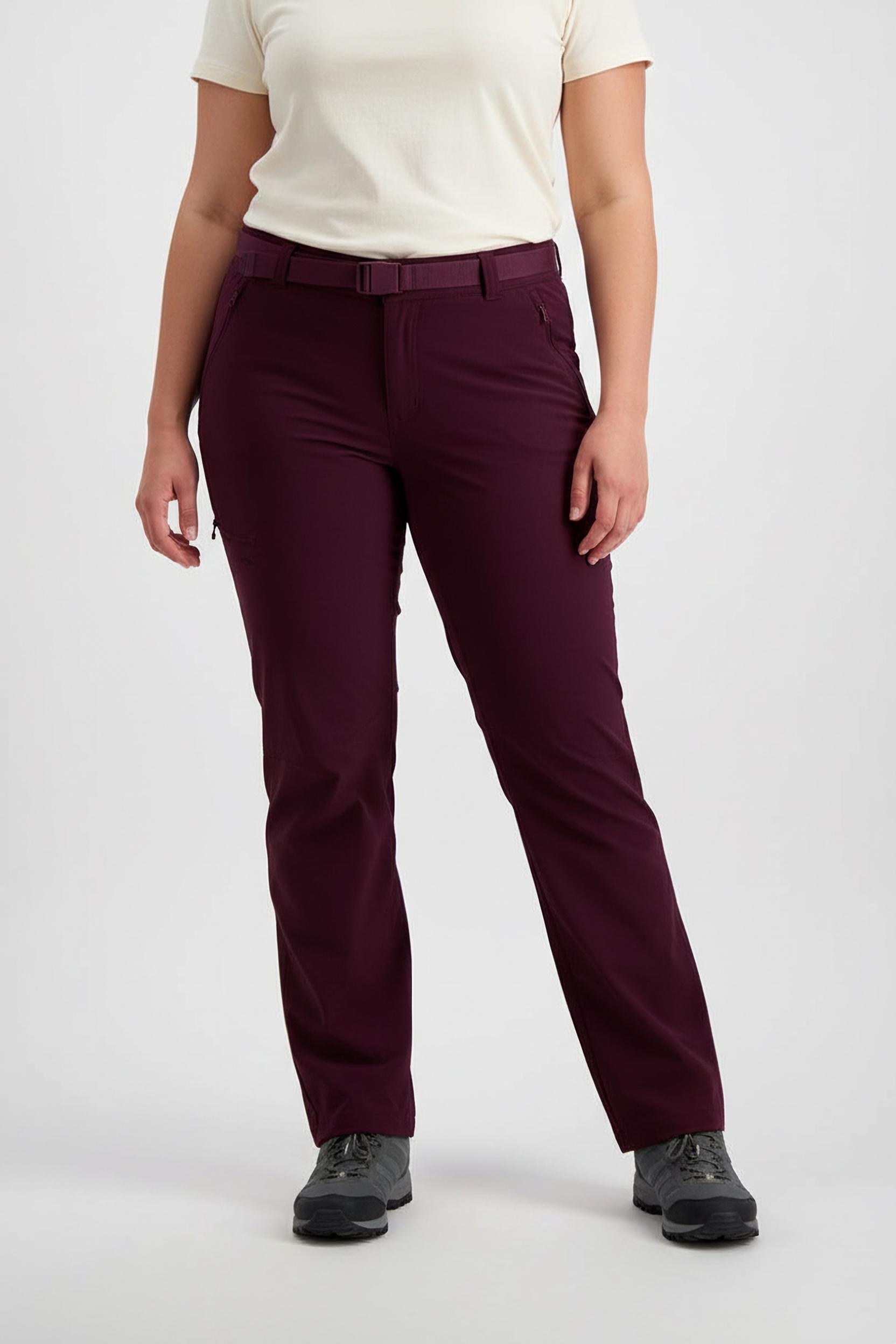 Maier Sports "DA-HOSE LINING EL. LULAKA WINTER" mit vier Reißverschlusstaschen, aus 4-Wege-Stretchmaterial