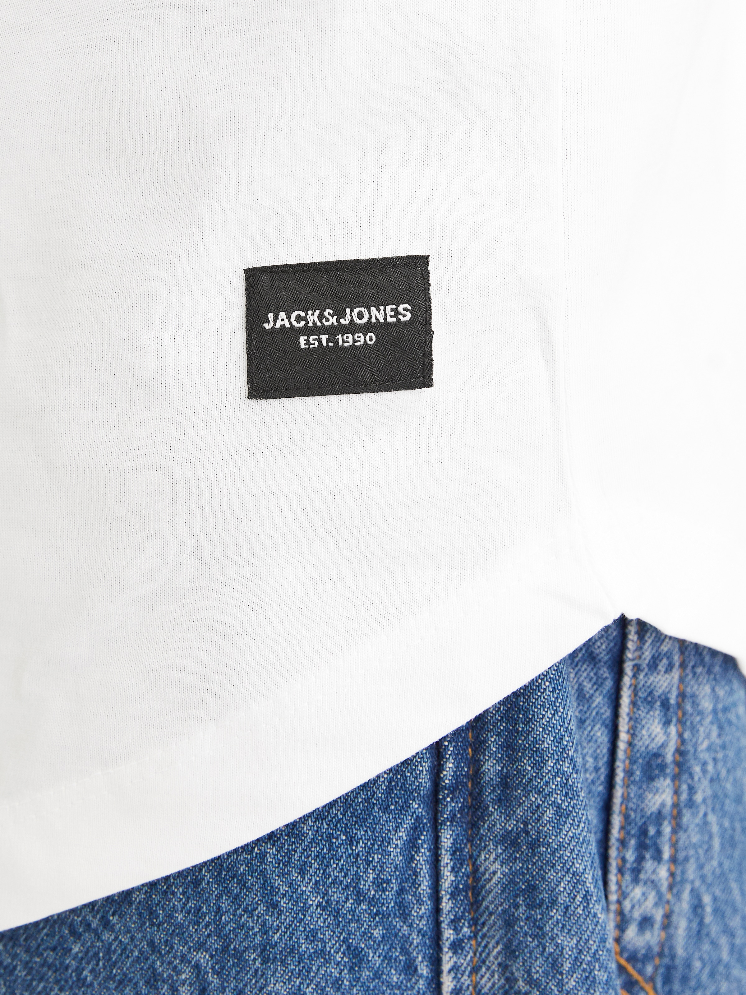 Jack & Jones Rundhalsshirt »JJENOA TEE SS CREW NECK 3PK MP NOOS«, (Packung, 3 tlg., 3er-Pack)