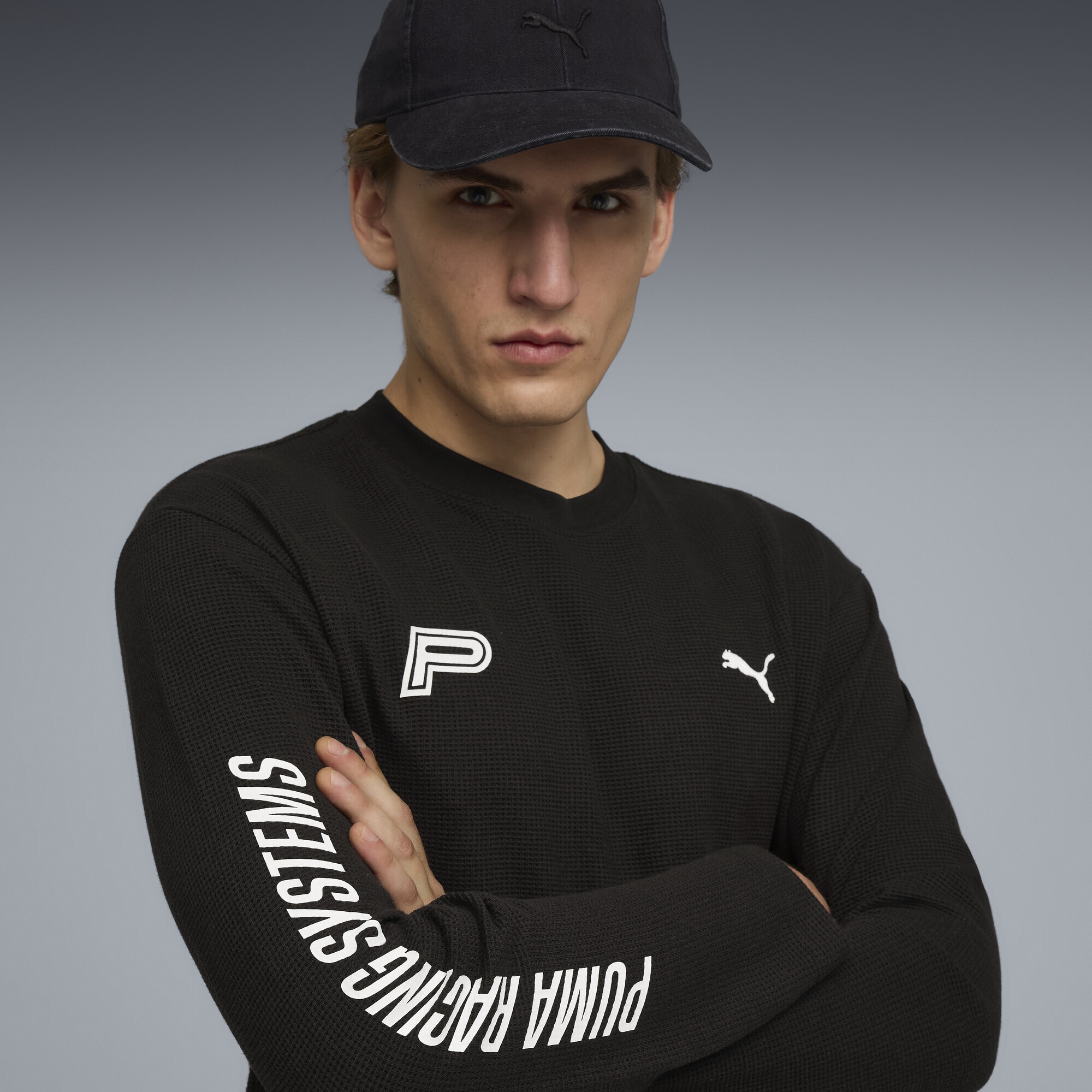 PUMA T-Shirt »FUTURE.PUMA.ARCHIVE Waffle Relaxed Langarmshirt Erwachsene«
