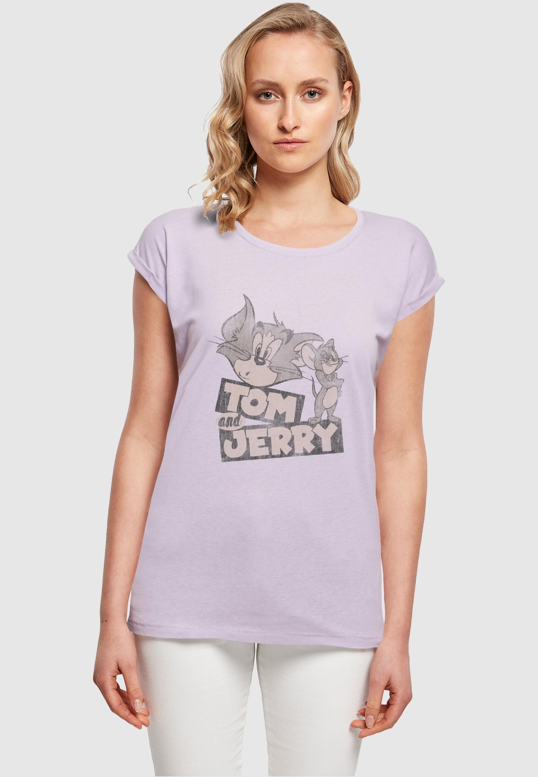 ABSOLUTE CULT T-Shirt »ABSOLUTE CULT Damen Ladies Tom and Jerry - Cartoon T-Shirt«, (1 tlg.)