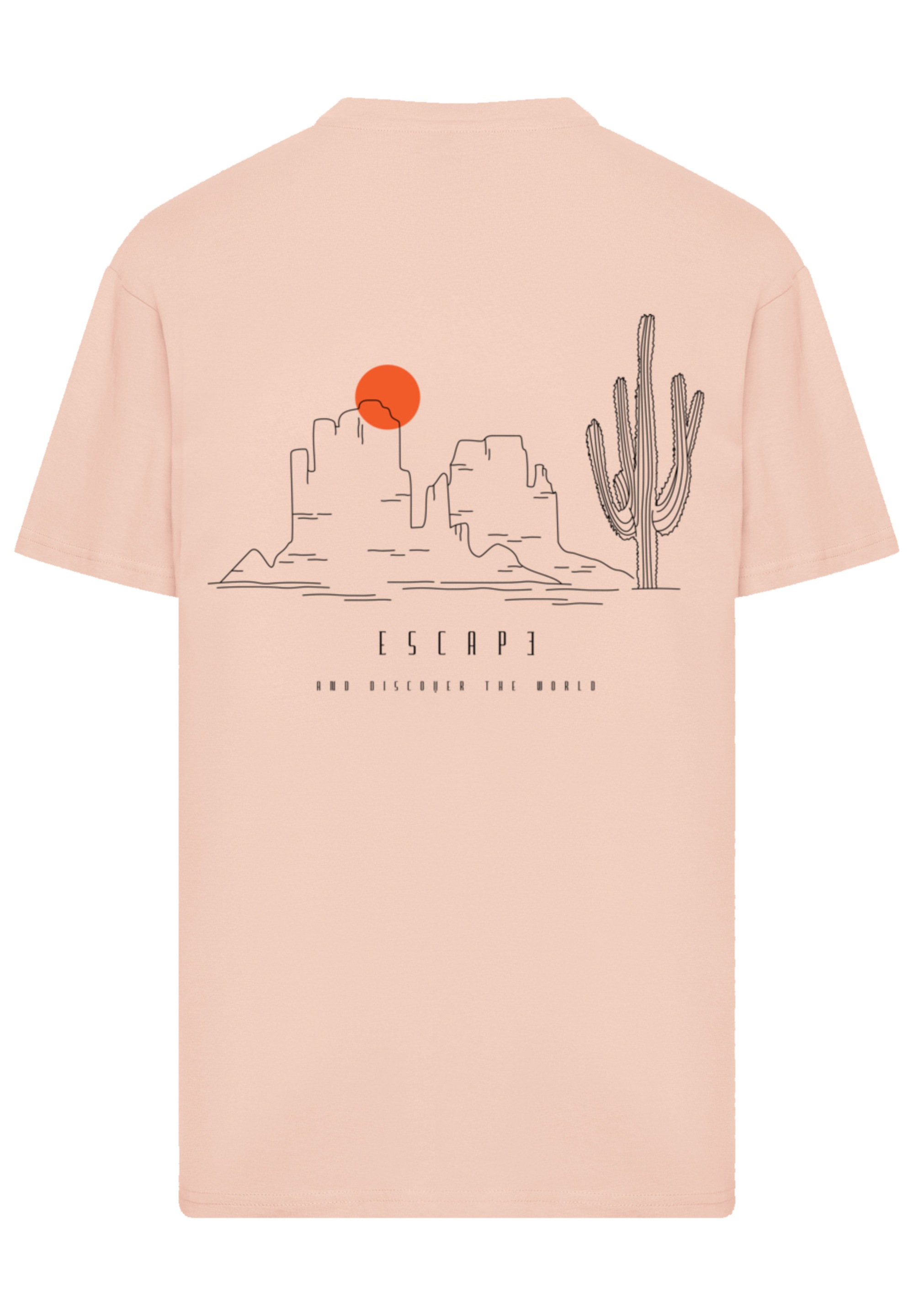 F4NT4STIC T-Shirt "Oversize Escape Discover the World Savannah", Discover t günstig online kaufen