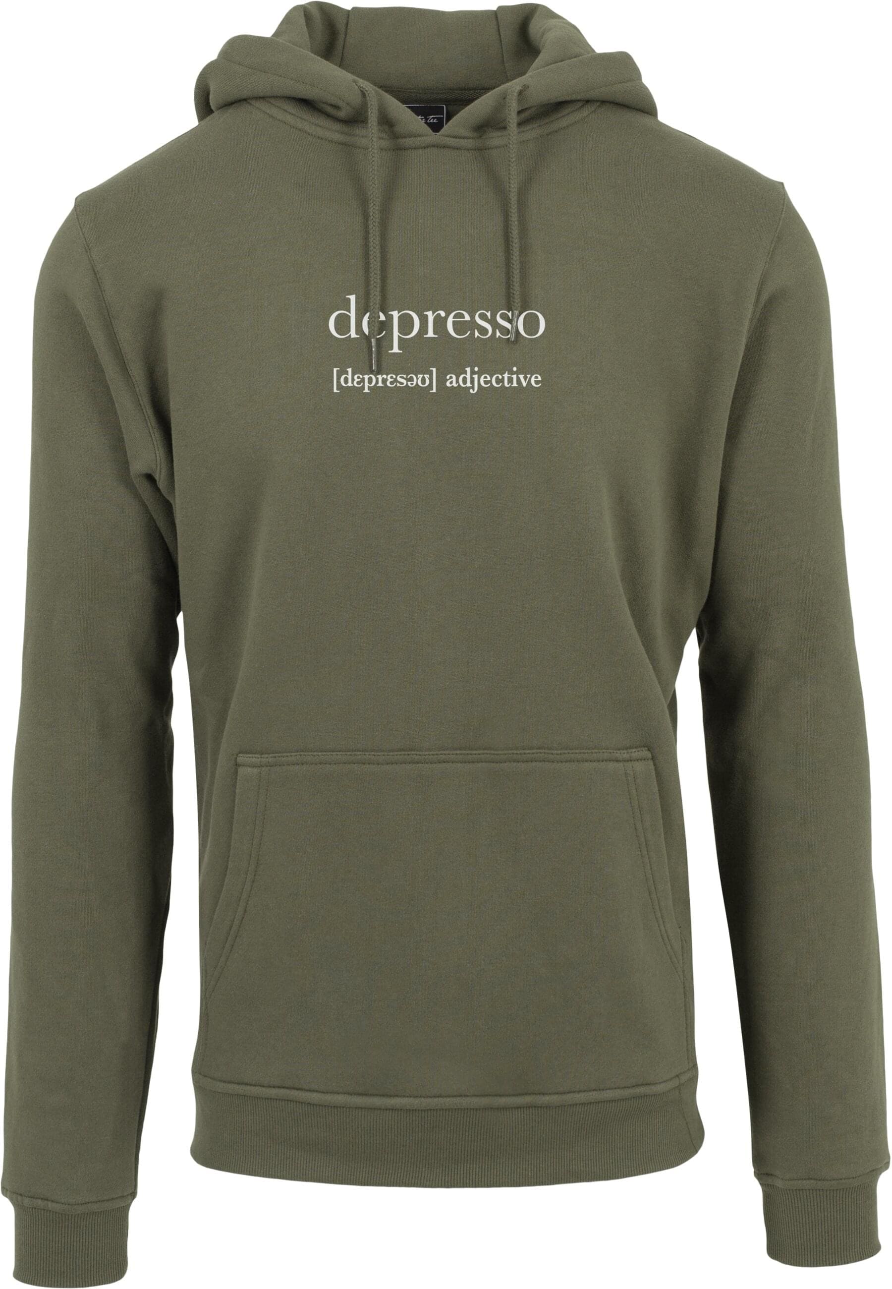 MisterTee Sweatshirt "MisterTee Herren Depresso Hoody", (1 tlg.) günstig online kaufen