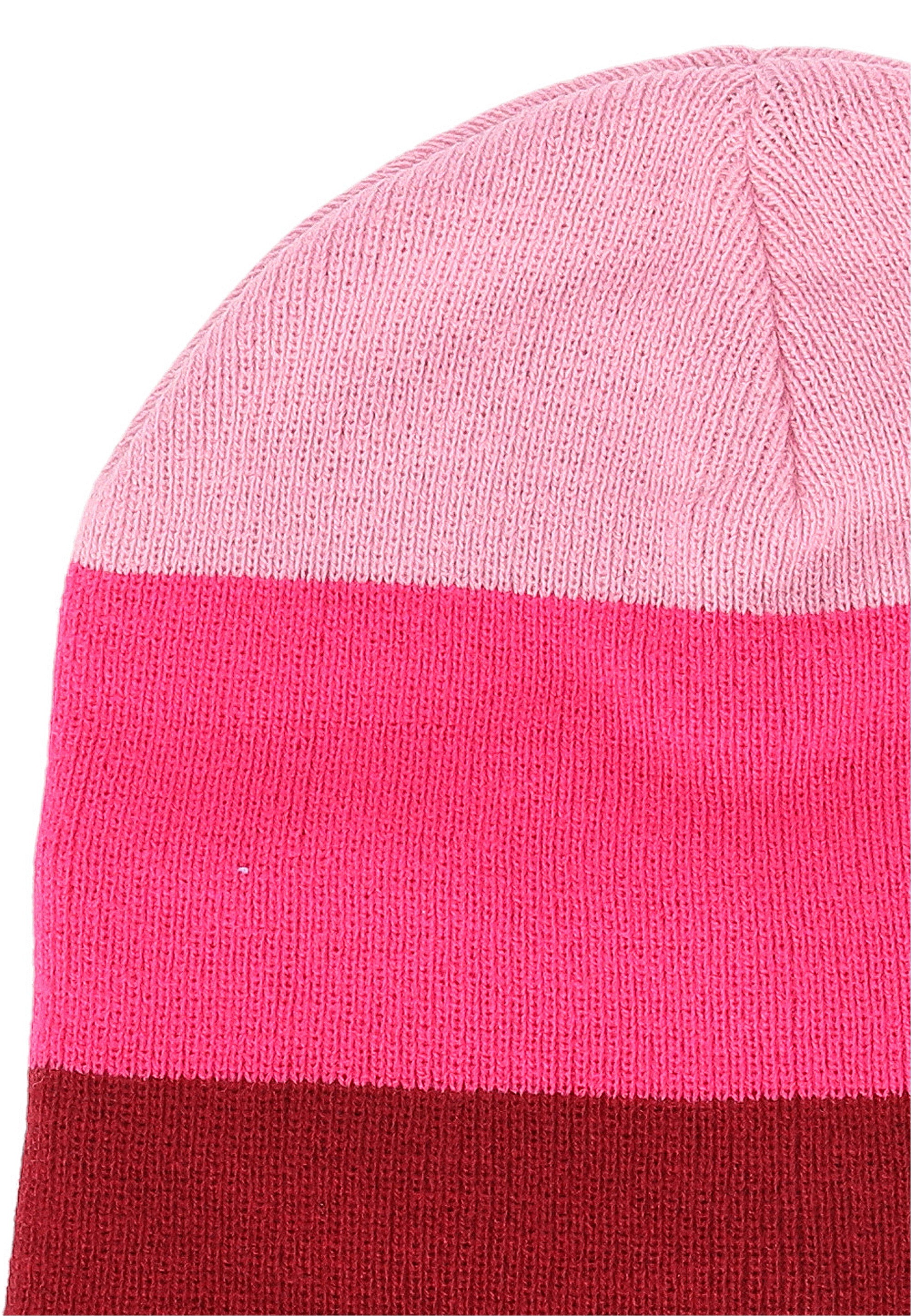 ZIGZAG Strickmütze »Nemo«, mit farbenfrohem Farb-Block-Look