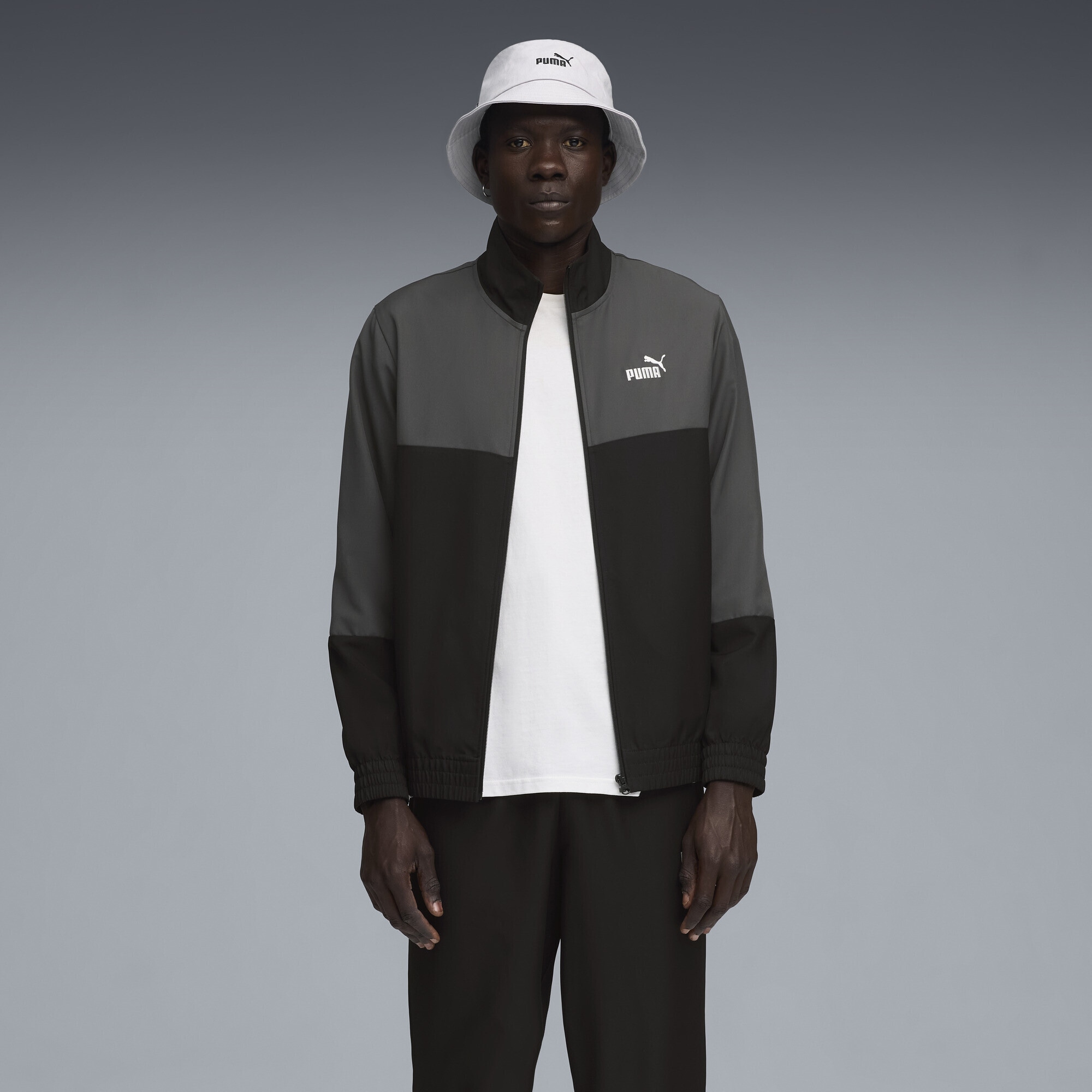 PUMA Trainingsanzug »Gewebter Colourblock Trainingsanzug Herren«