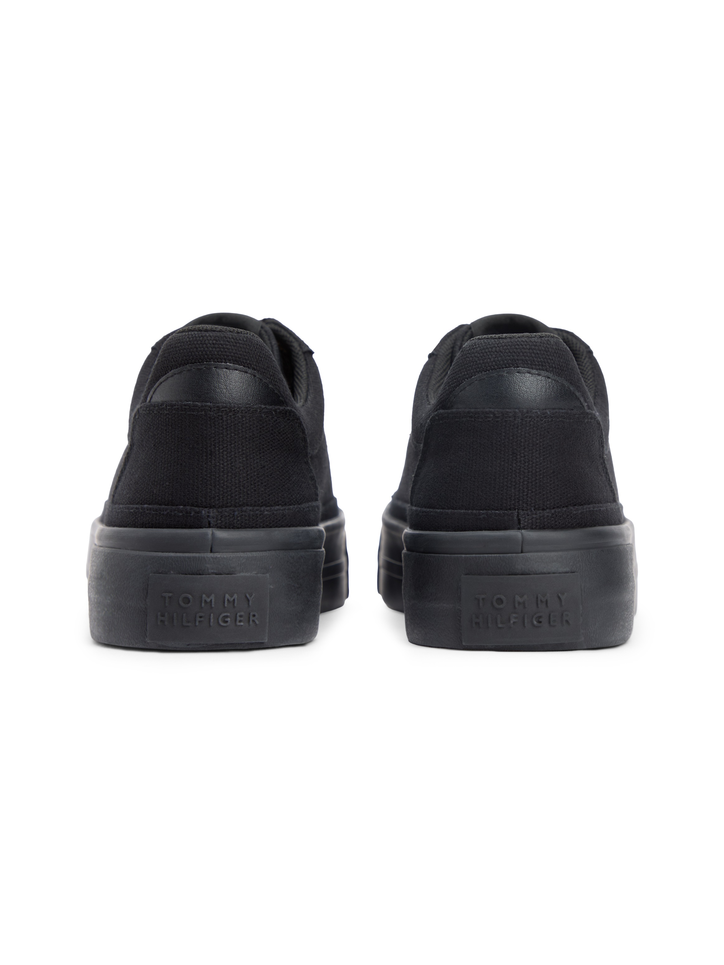 Tommy Hilfiger Plateausneaker »TH FOXING PLATFORM CANVAS«  Freizeitschuh, Schnürschuh, Halbschuh mit Schaftrand-Polsterung