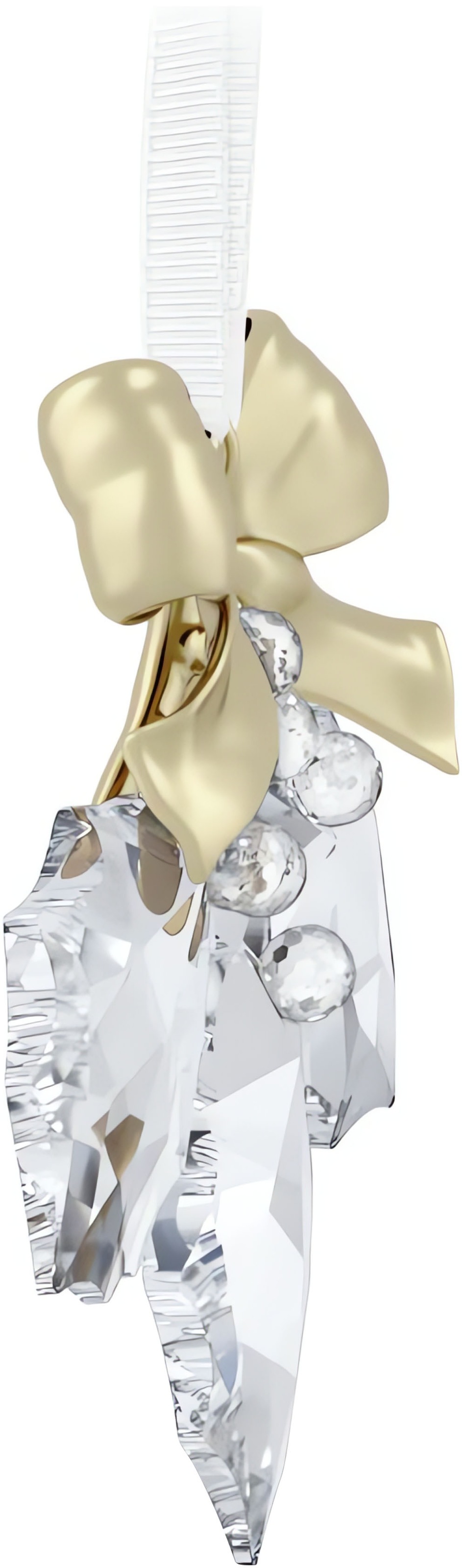 Swarovski Dekohänger »Sammelfigur Holiday Magic Stechpalmenblätter Ornament, 5685701«, (1 St.), Swarovski® Kristall
