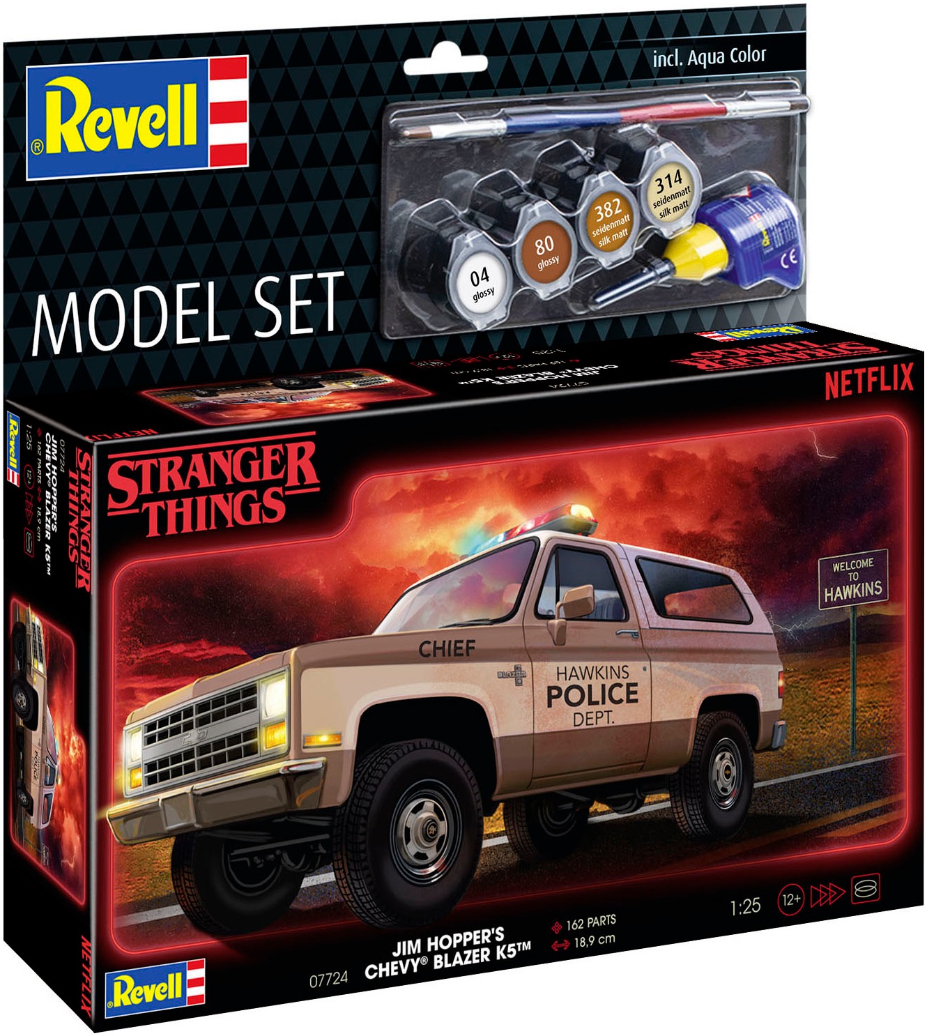 Revell® Modellbausatz »Stranger Things, Chevrolet K5 Blazer«, 1:25