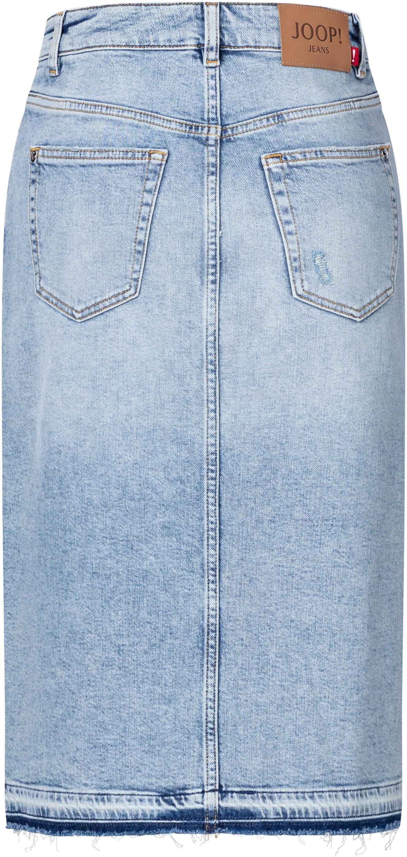 Thumbnail - Joop Jeans Jeansrock "Romy" mit Fransensaum