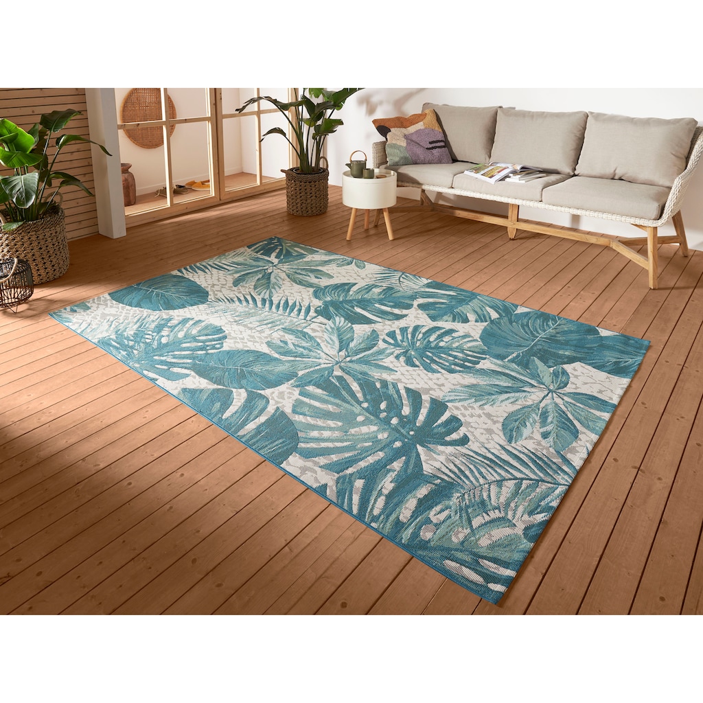 HANSE Home Outdoorteppich »Tropical Leaves«, rechteckig