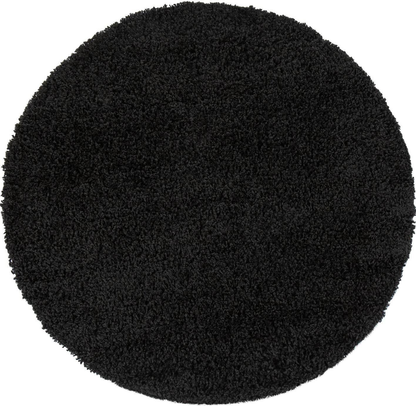 Paco Home Hochflor-Teppich "Sky 250" rund 34 mm Höhe gewebt, Uni Farben, in günstig online kaufen