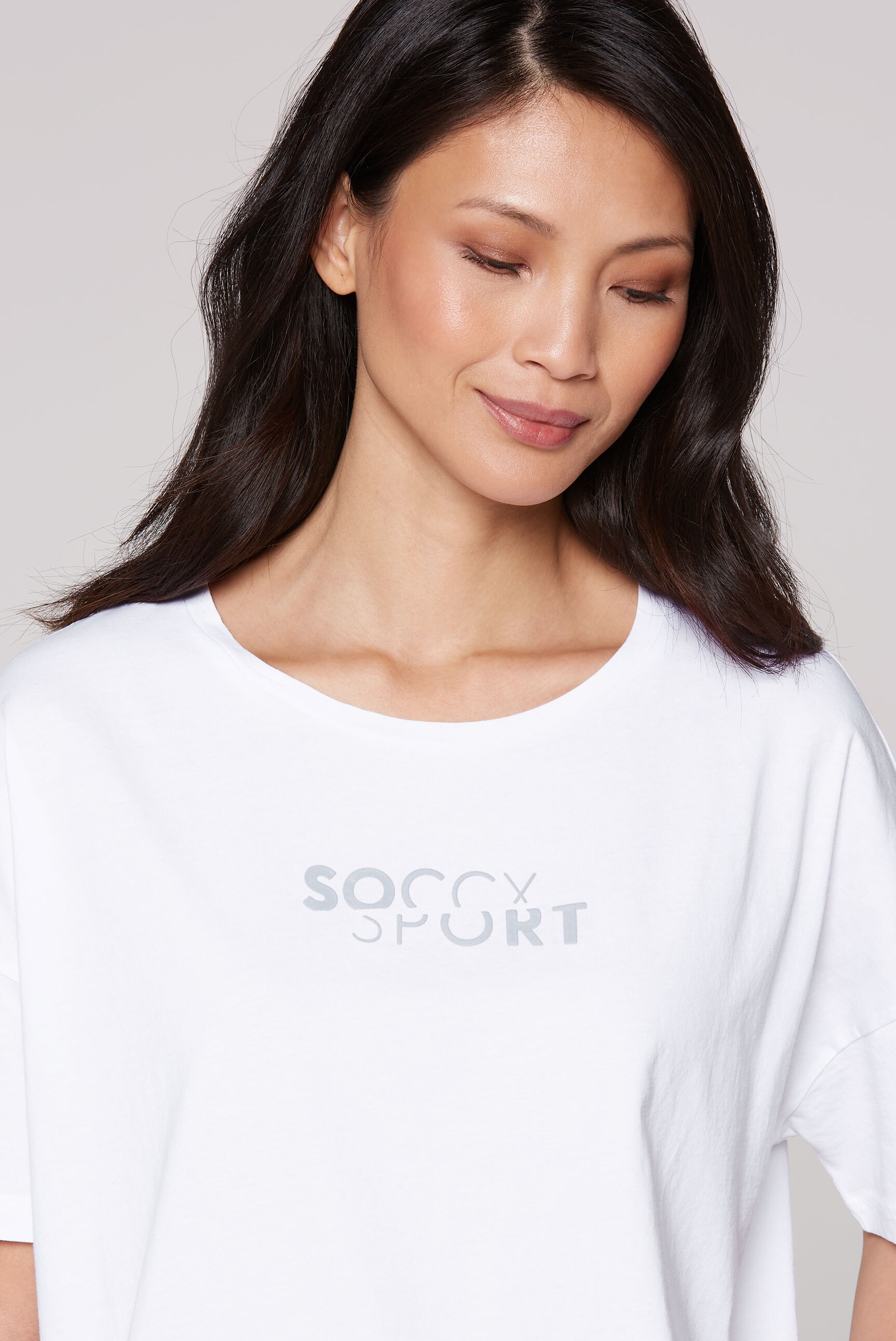 SOCCX Rundhalsshirt, aus Baumwolle