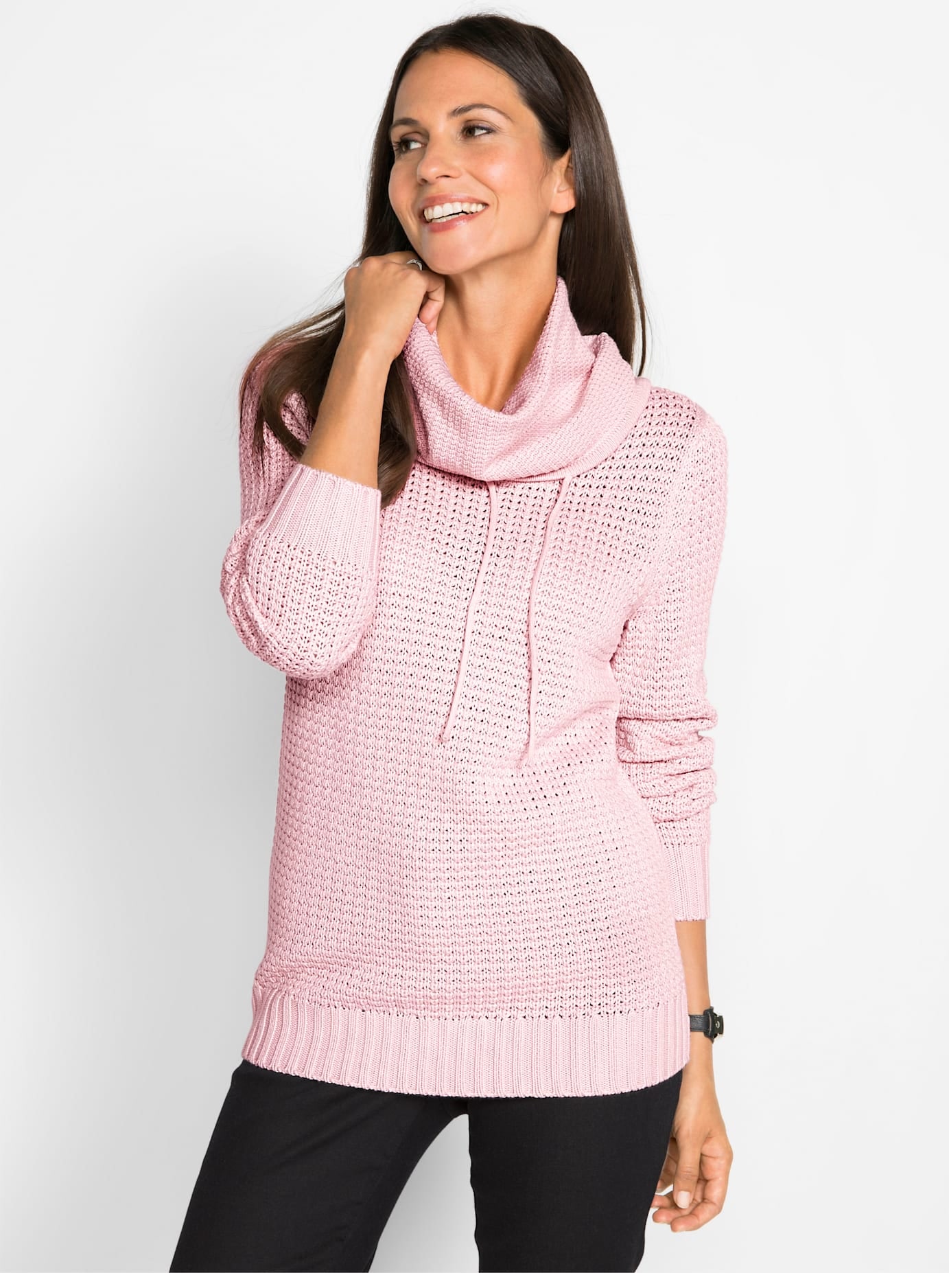 Inspirationen Rollkragenpullover "Pullover"
