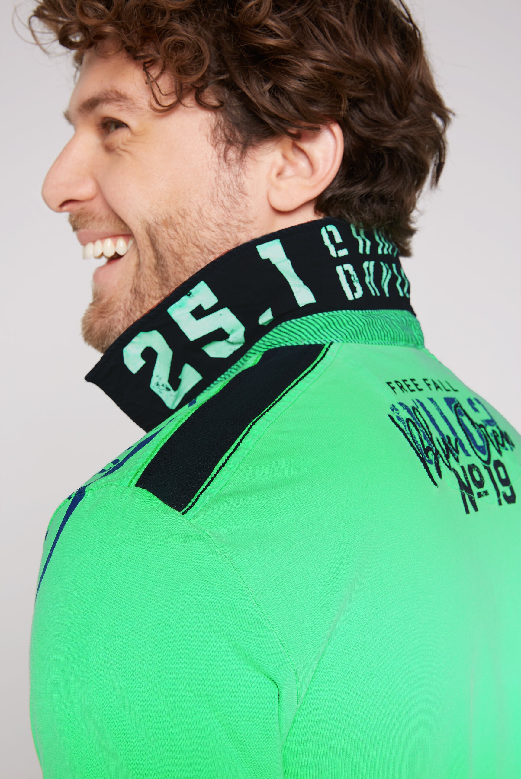 CAMP DAVID Poloshirt, aus Baumwolle