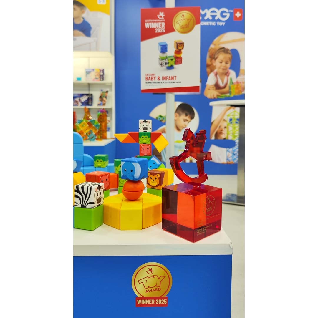 Geomag™ Magnetspielbausteine »Magicube Blocks Stacking Safari (305)« Made in Europe