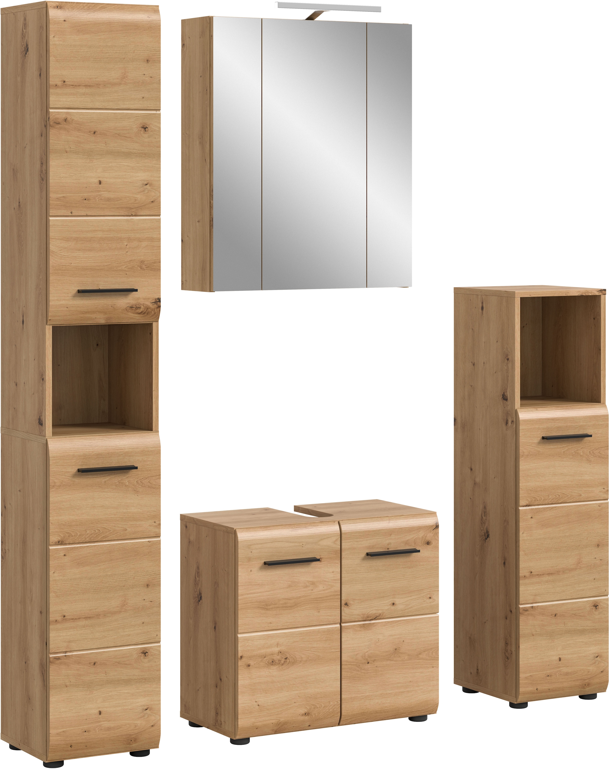 INOSIGN Badezimmer-Set, (Set, 5 St.), Florenz, Badkombination 5-tlg.,Artisa günstig online kaufen