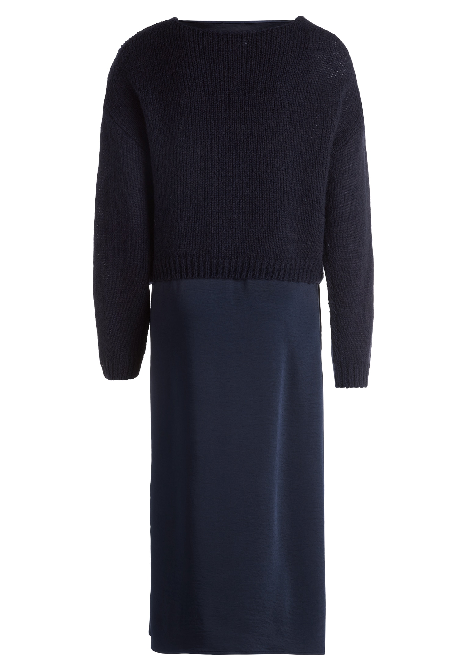 Vera Mont Druckkleid »Vera Mont Damen Casual-Kleid zweiteilig«, Materialmix