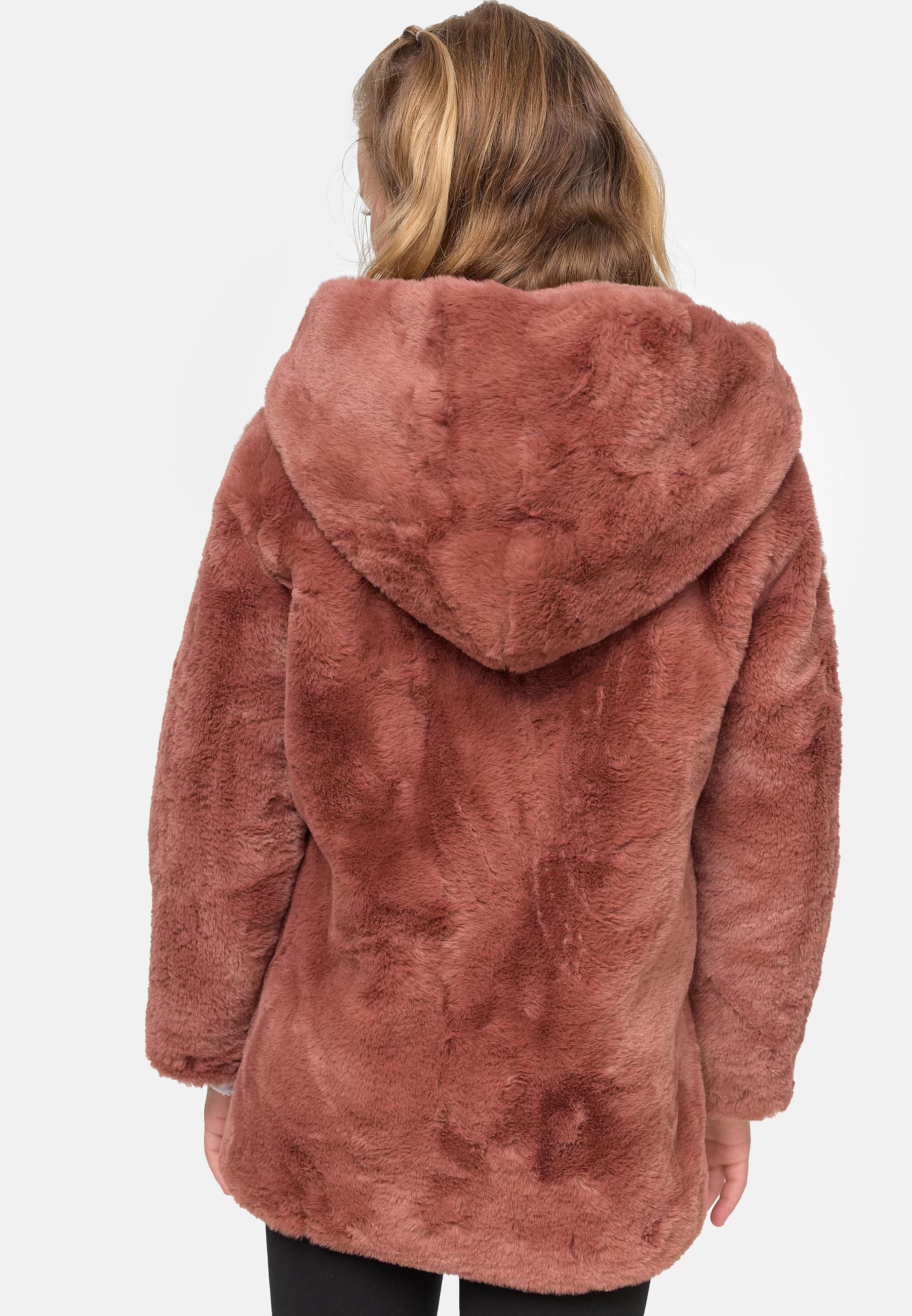 URBAN CLASSICS Winterjacke »Damen BAUR Coat«, | Kapuze für Hooded Teddy mit Girls (1 ▷ St.)