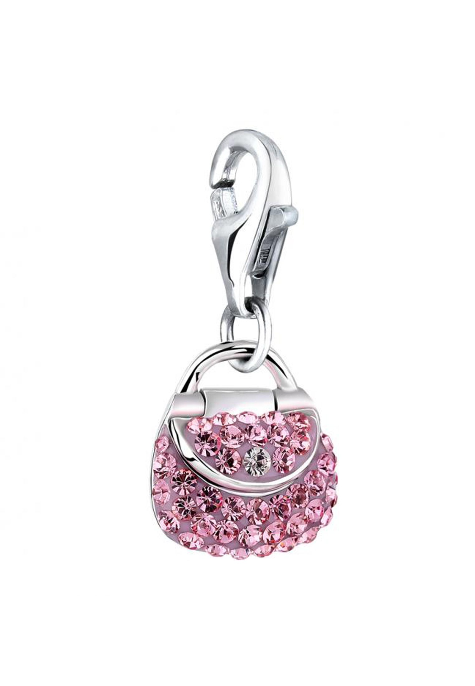 Nenalina Charm-Einhänger »Tasche Kristalle Anhänger 925 Silber«