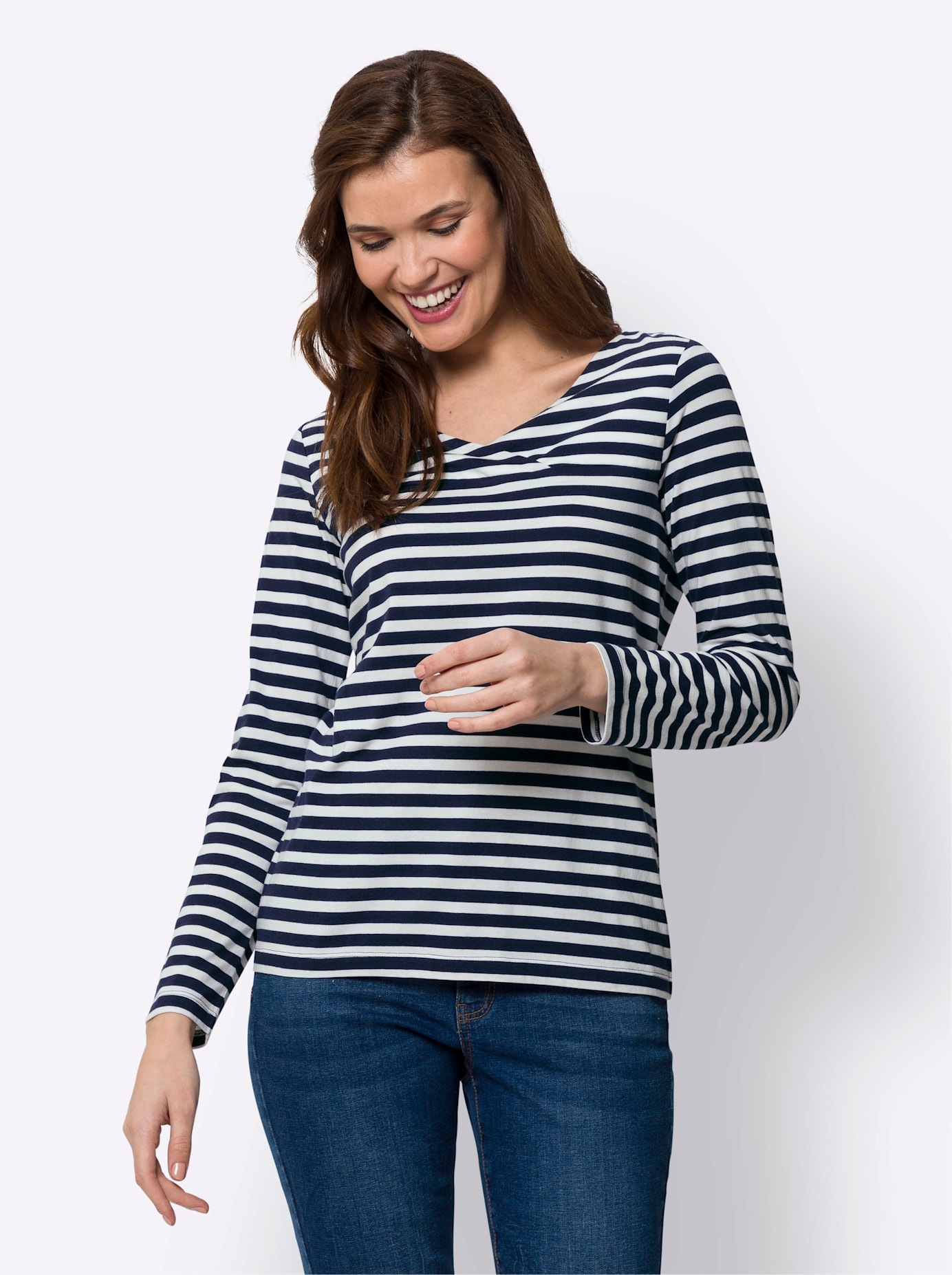 heine V-Shirt "Shirt", 1 Stk. günstig online kaufen