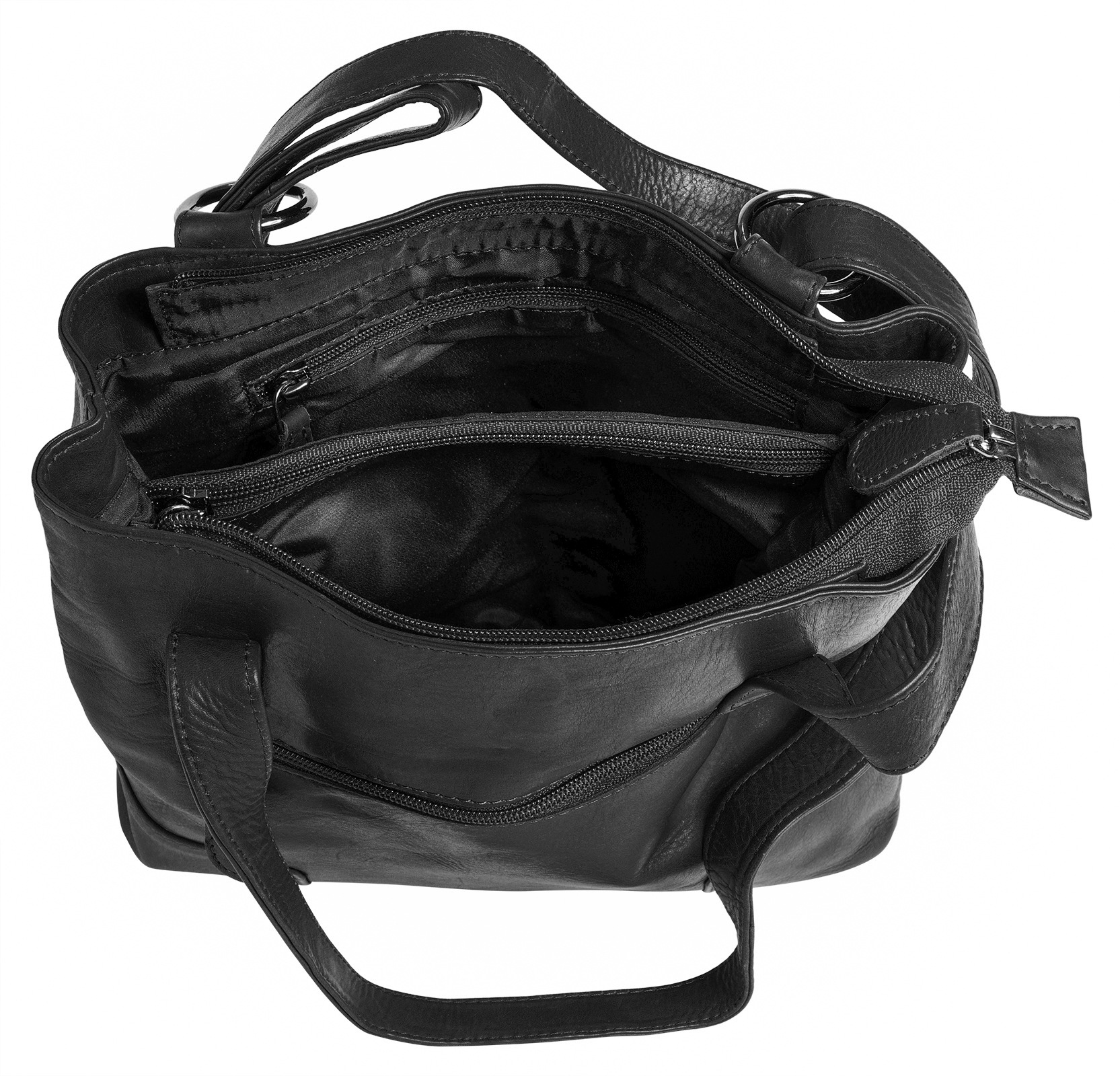 Cluty Cityrucksack, echt Leder