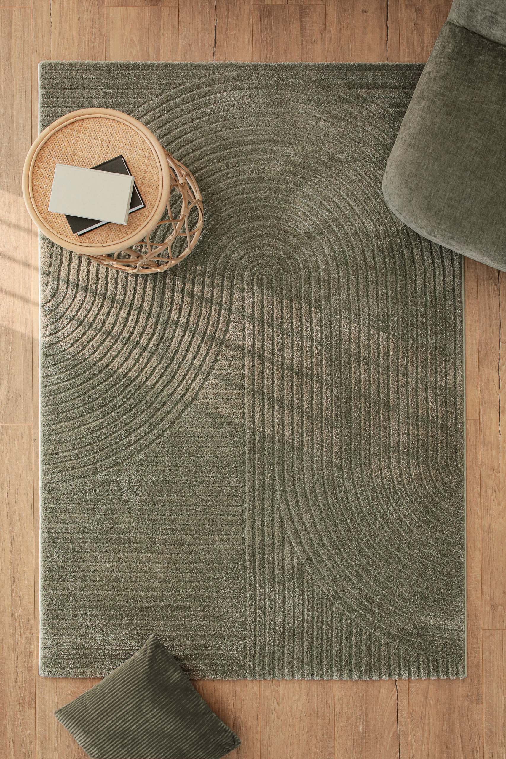 Wecon home Teppich "Bolen" rechteckig 14 mm Höhe Gewebter Teppich, Kurzflor günstig online kaufen