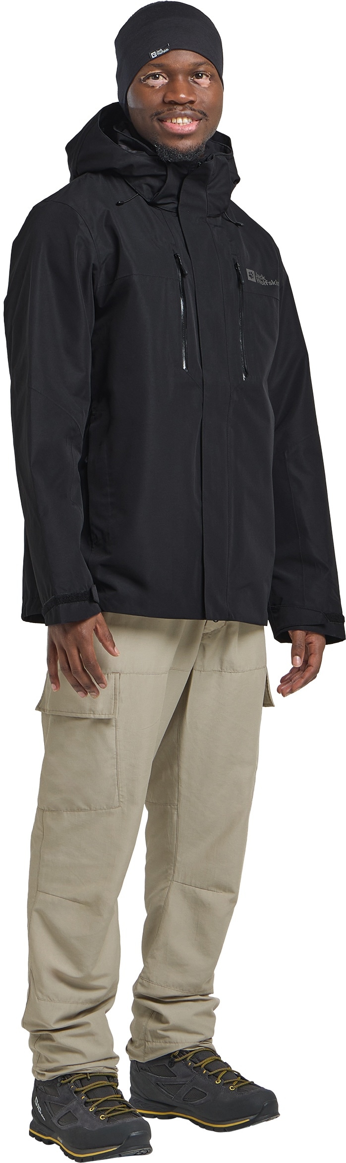 Jack Wolfskin Funktionsjacke »JASPER 2L JKT M«, mit Kapuze