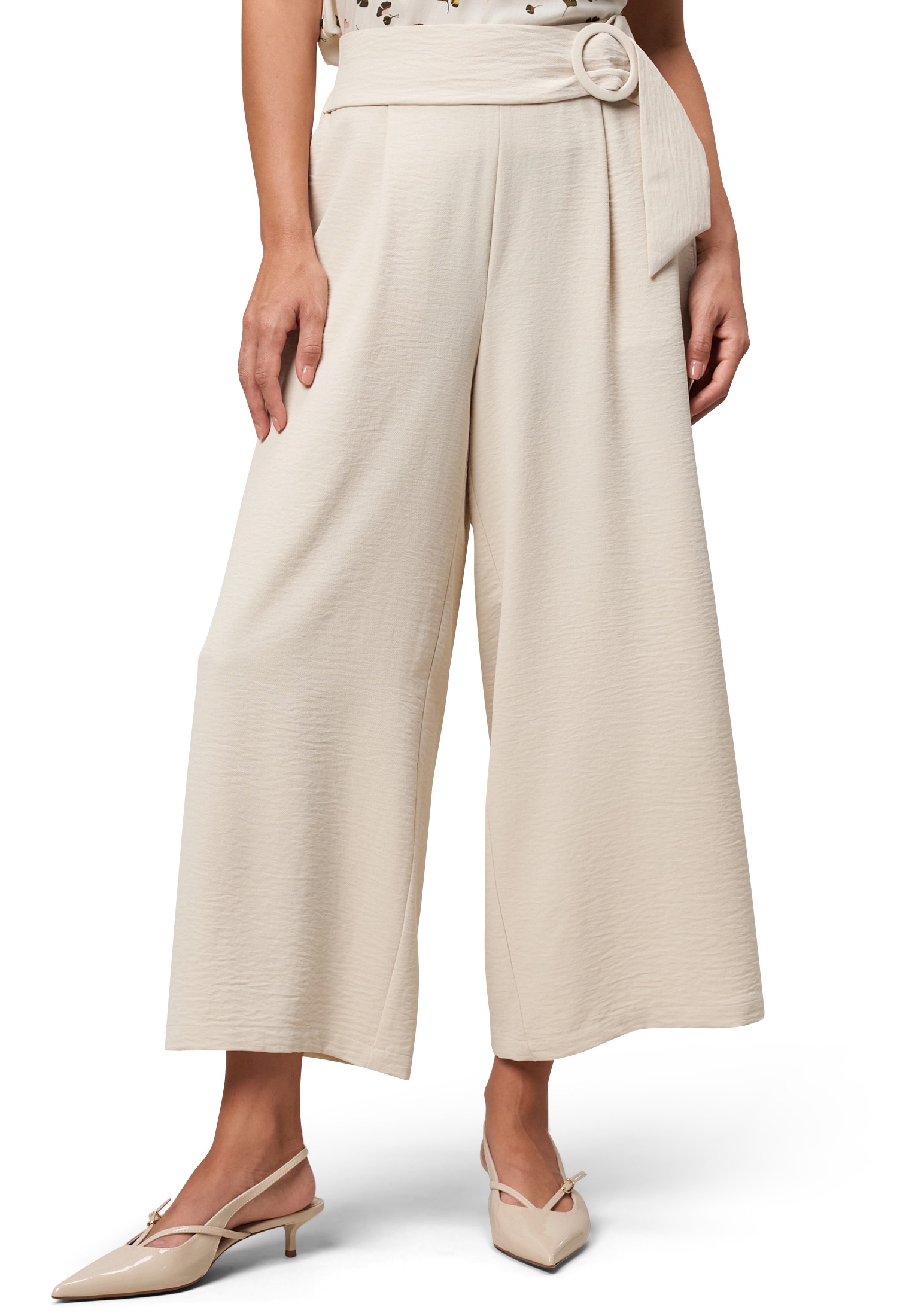 Zero Stoffhose "zero Hose mit weitem Bein und Gürtel 26 Inch", Gürtel günstig online kaufen
