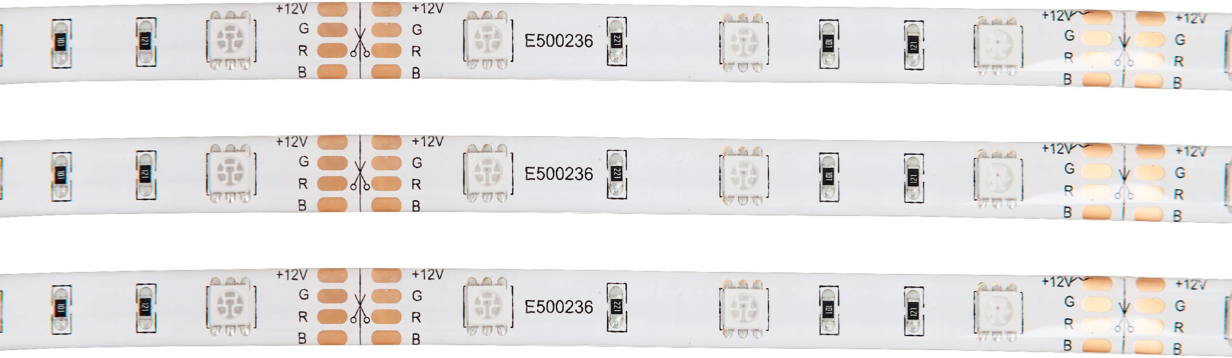 EGLO LED Stripe »LED STRIPE-Z« Leuchtband/-stab, L500 x B1,2 cm, weiß, 11W inkl.