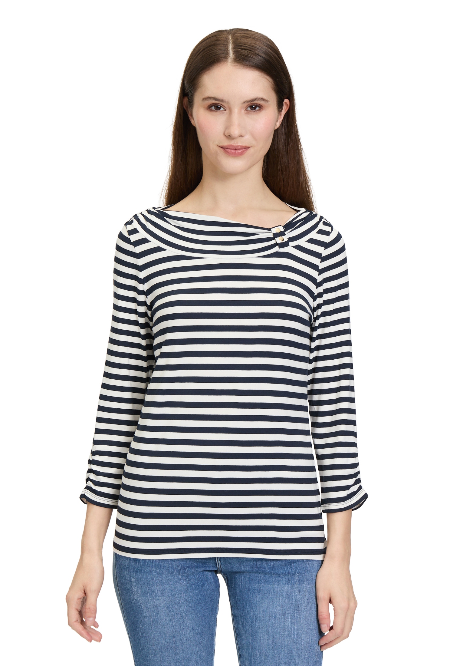 Betty Barclay 3/4-Arm-Shirt "Betty Barclay Damen Ringelshirt mit Streifen", günstig online kaufen